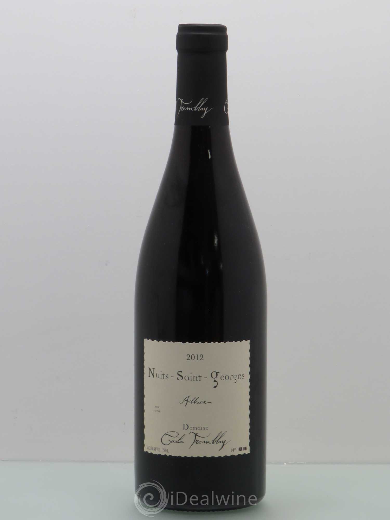 Nuits-Saint-Georges Albuca - Tremblay 2012 - Posten von 1 Flasche - 0