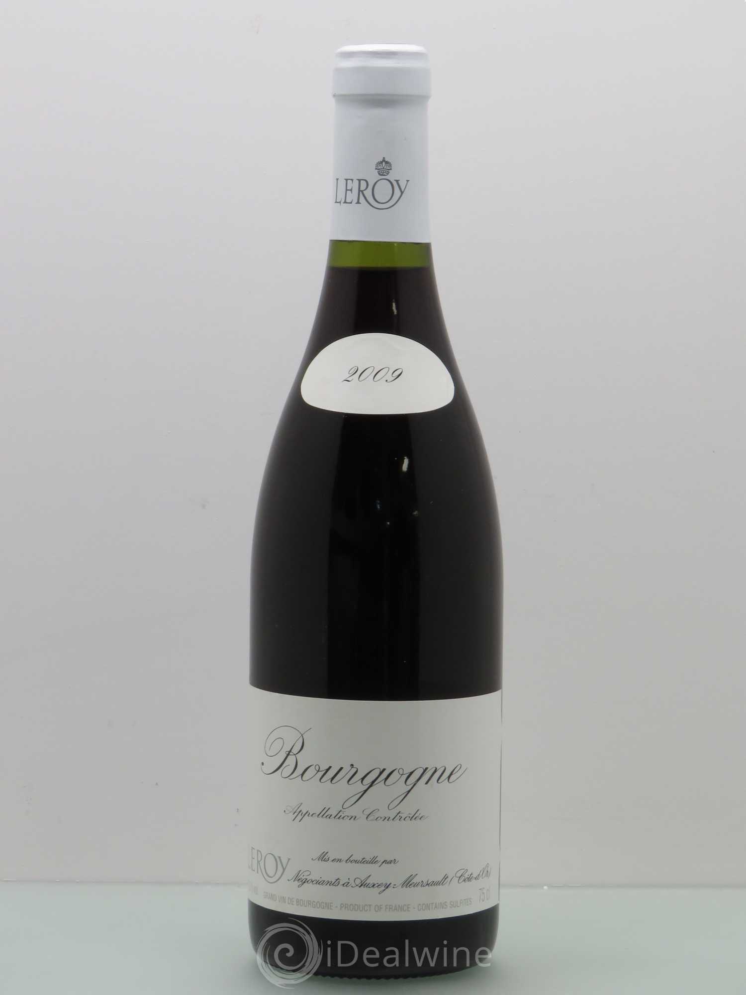 Bourgogne Leroy (Domaine) 2009 - Lot de 1 bouteille - 0