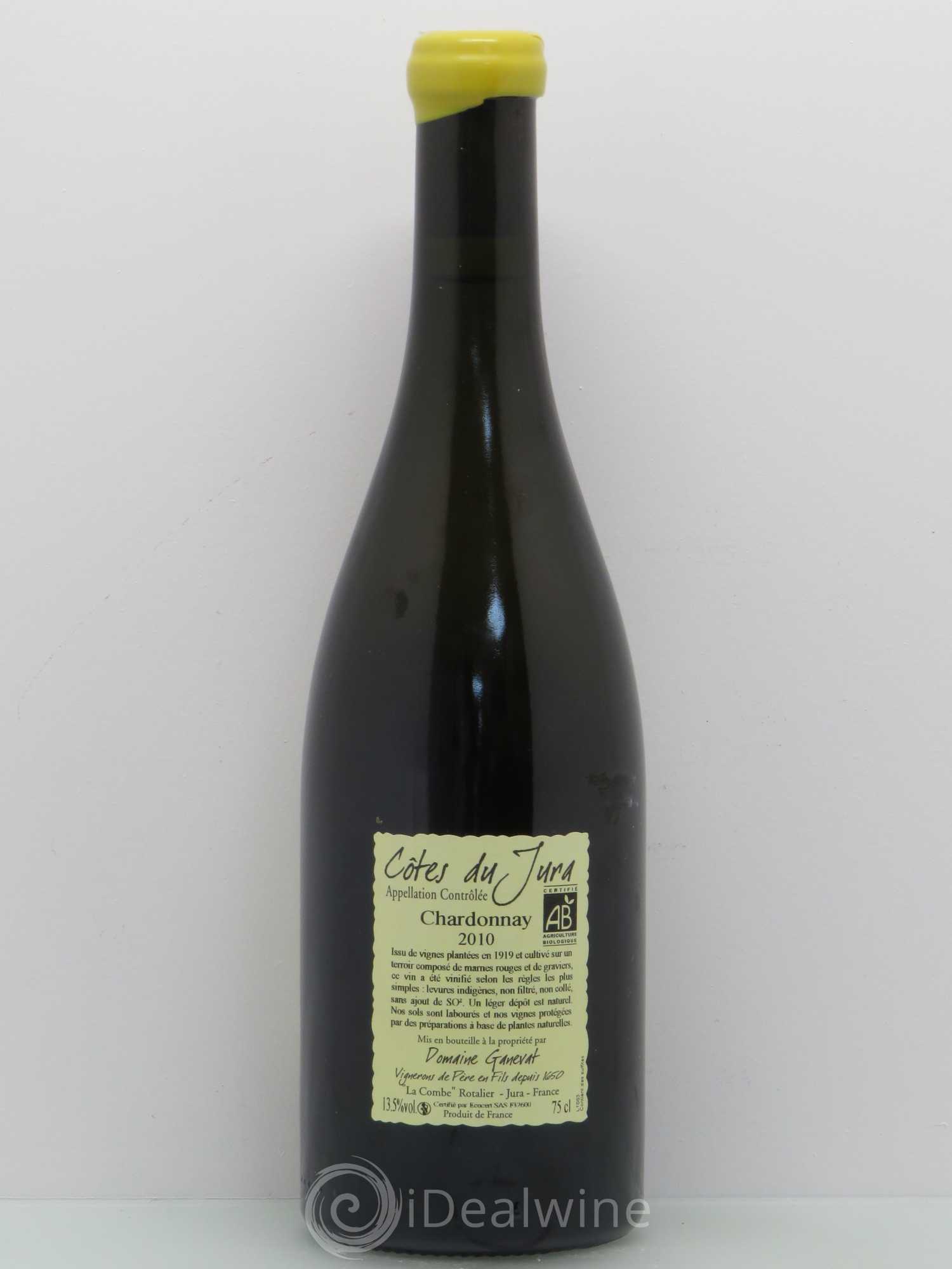 Côtes du Jura Les Grands Teppes Vieilles Vignes Jean-François Ganevat (Domaine) 2010 - Lot de 1 bouteille - 1
