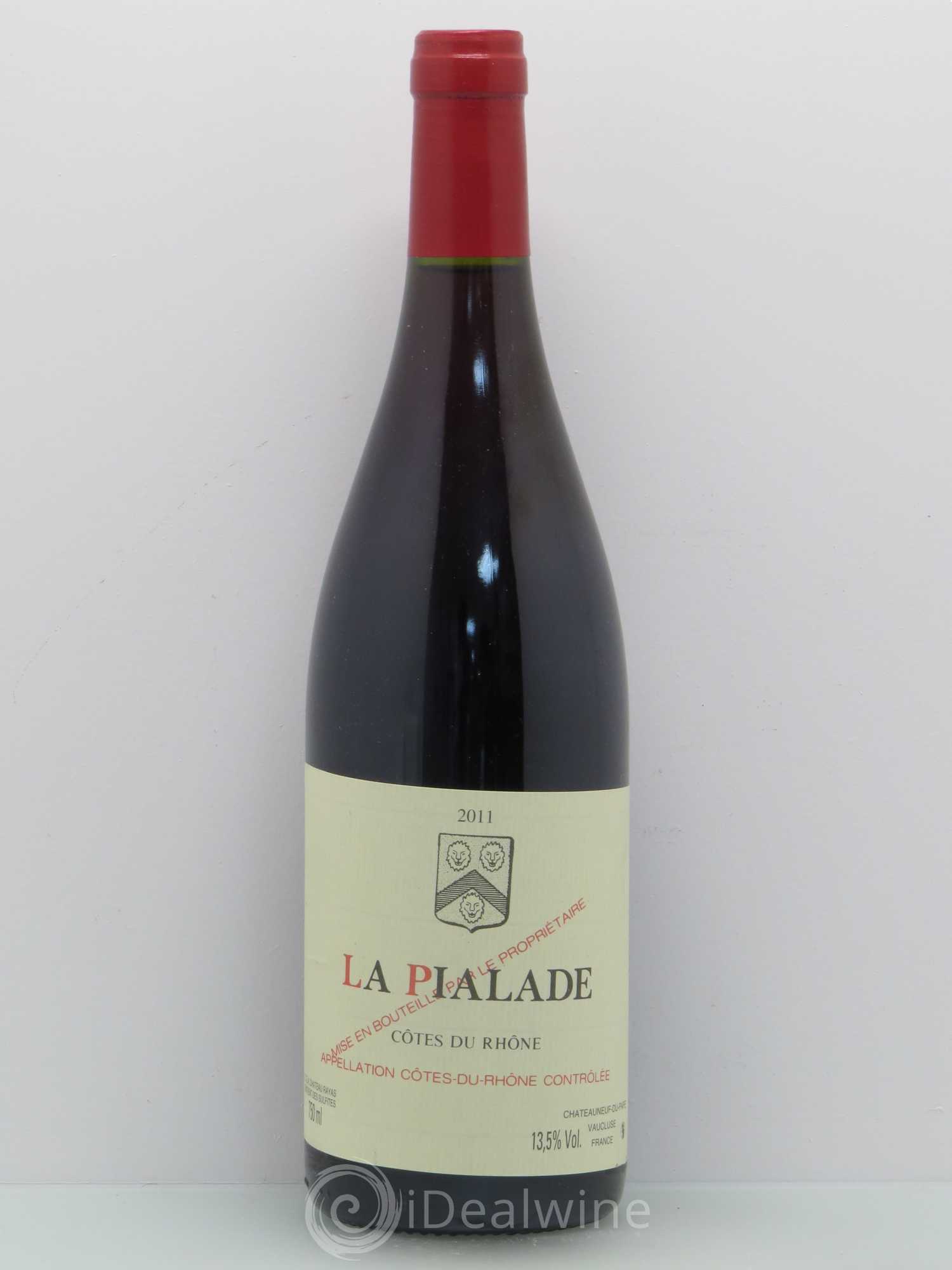 Côtes-du-Rhône La Pialade Emmanuel Reynaud 2011 - Lot de 1 bouteille - 0