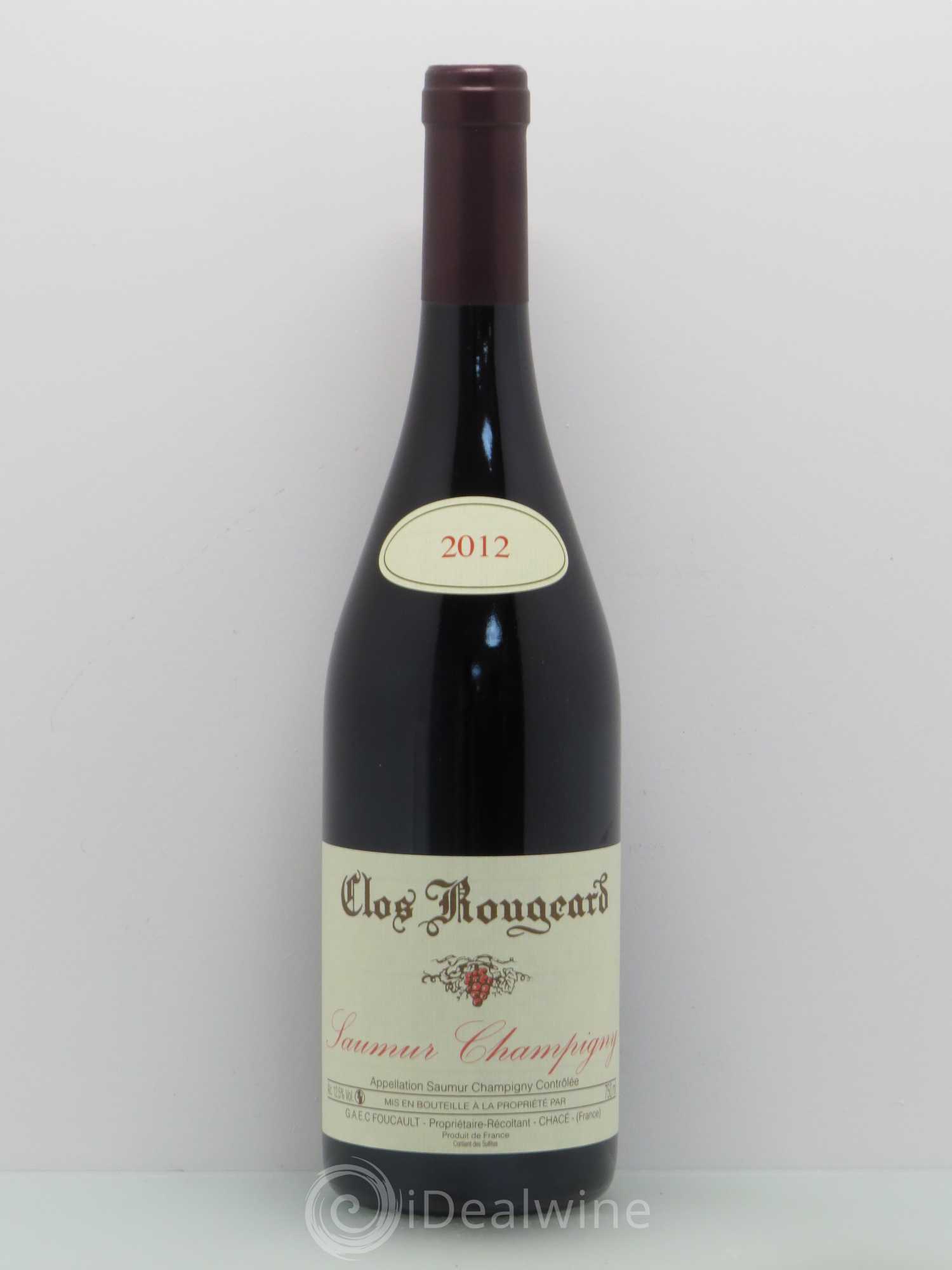 Saumur-Champigny Clos Rougeard 2012 - Posten von 1 Flasche - 0