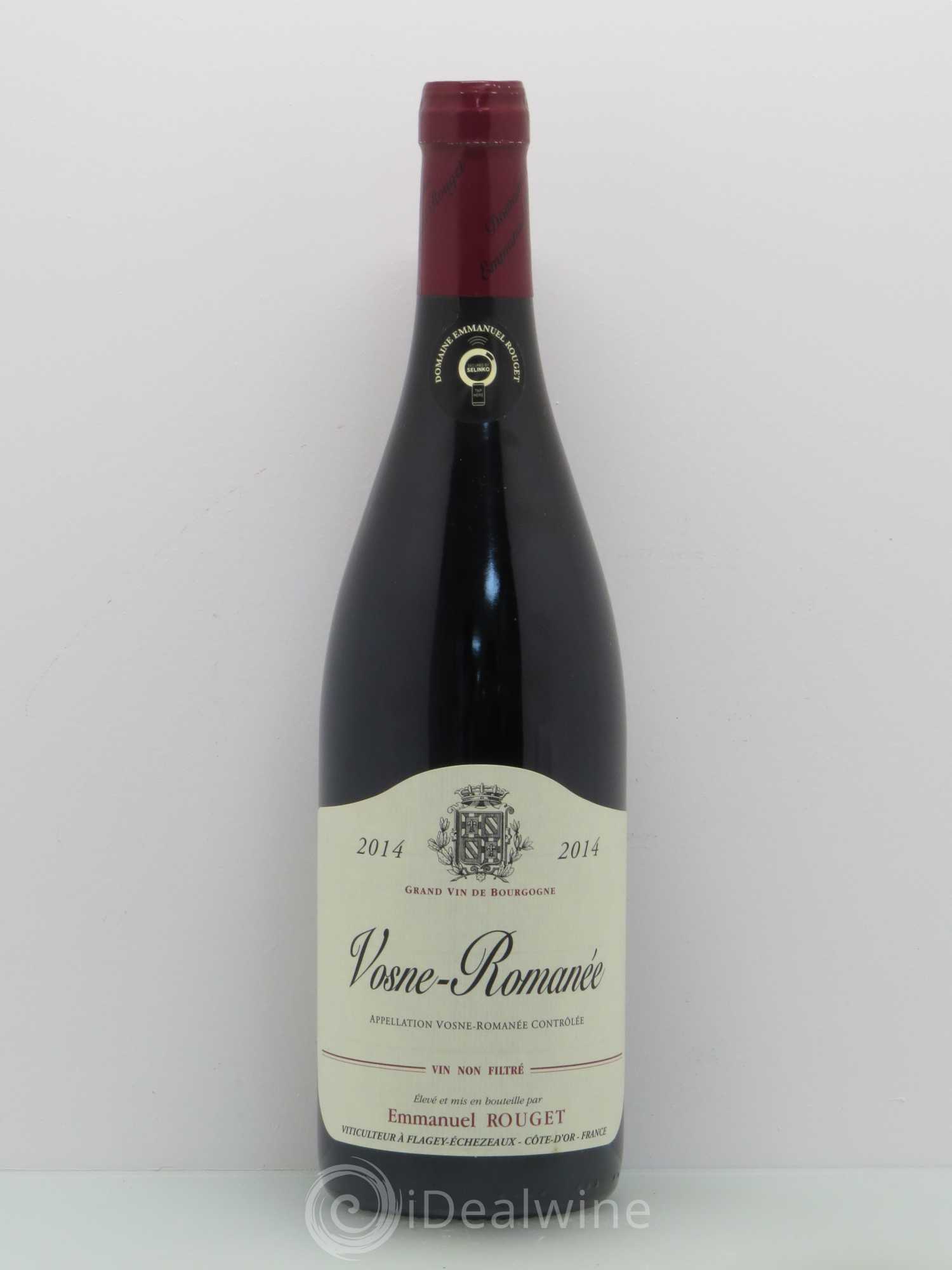 Vosne-Romanée Emmanuel Rouget 2014 - Lot de 1 bouteille - 0