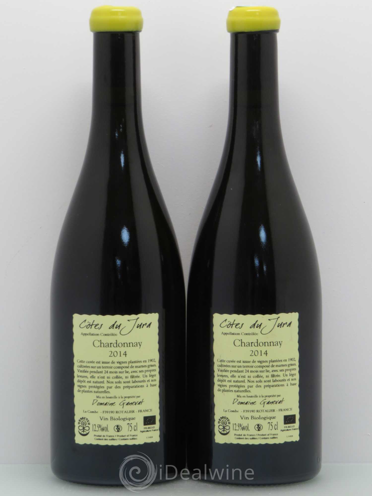Côtes du Jura Les Chalasses Vieilles Vignes Jean-François Ganevat (Domaine) 2014 - Lot de 2 bouteilles - 1
