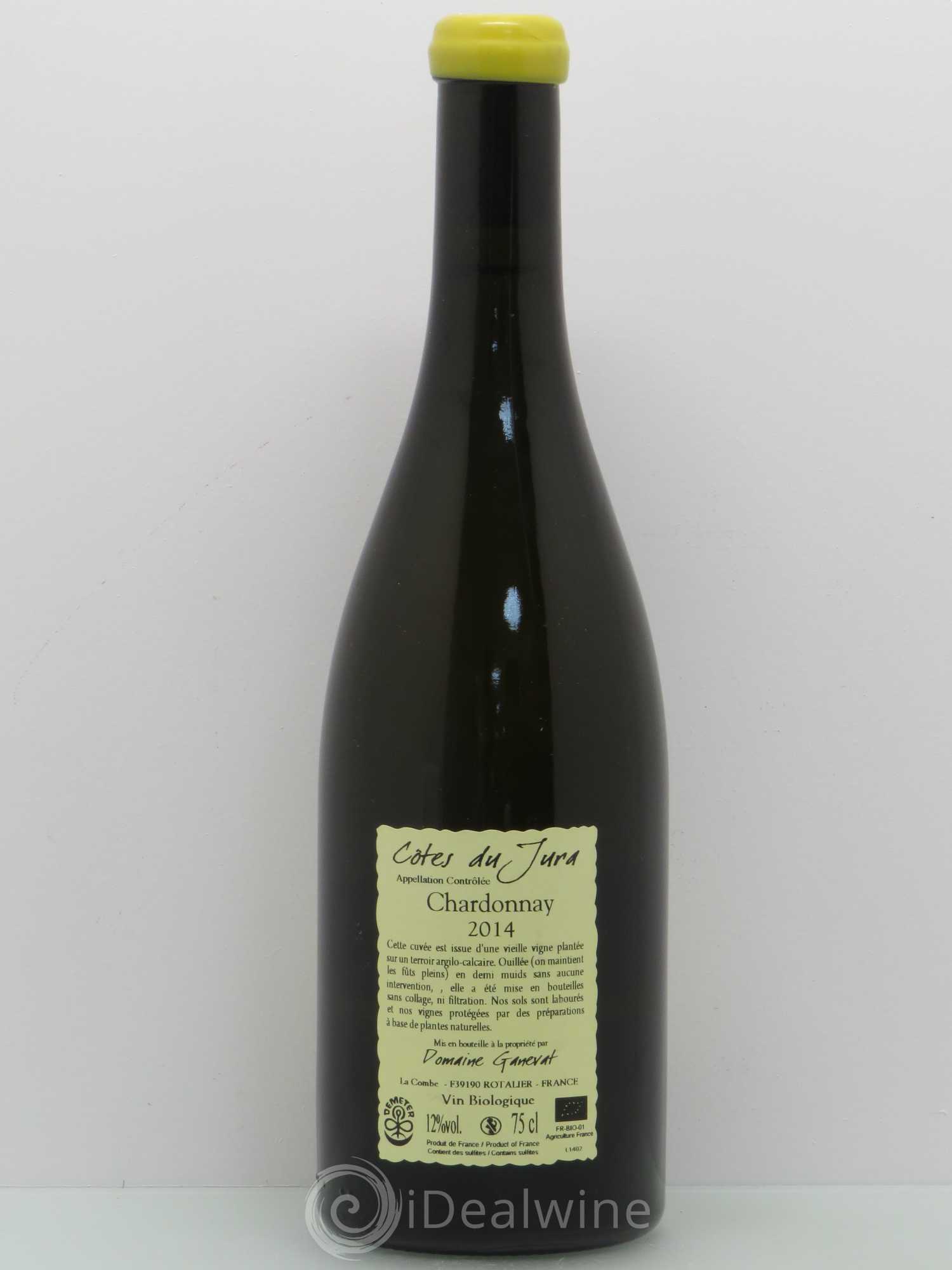 Côtes du Jura Les Chamois du Paradis Jean-François Ganevat (Domaine) 2014 - Lot de 1 bouteille - 1