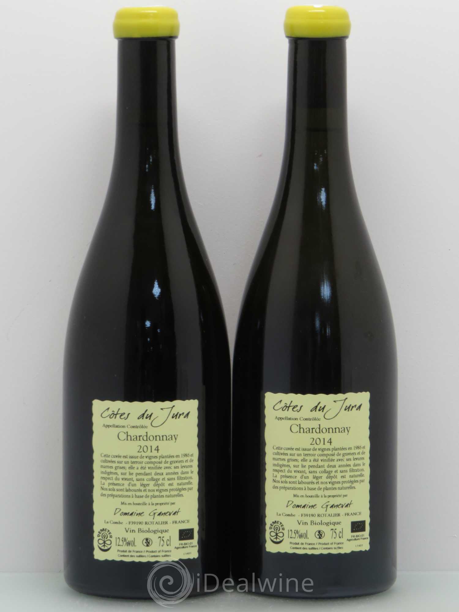 Côtes du Jura Cuvée Florine Jean-François Ganevat (Domaine) 2014 - Lot de 2 bouteilles - 1