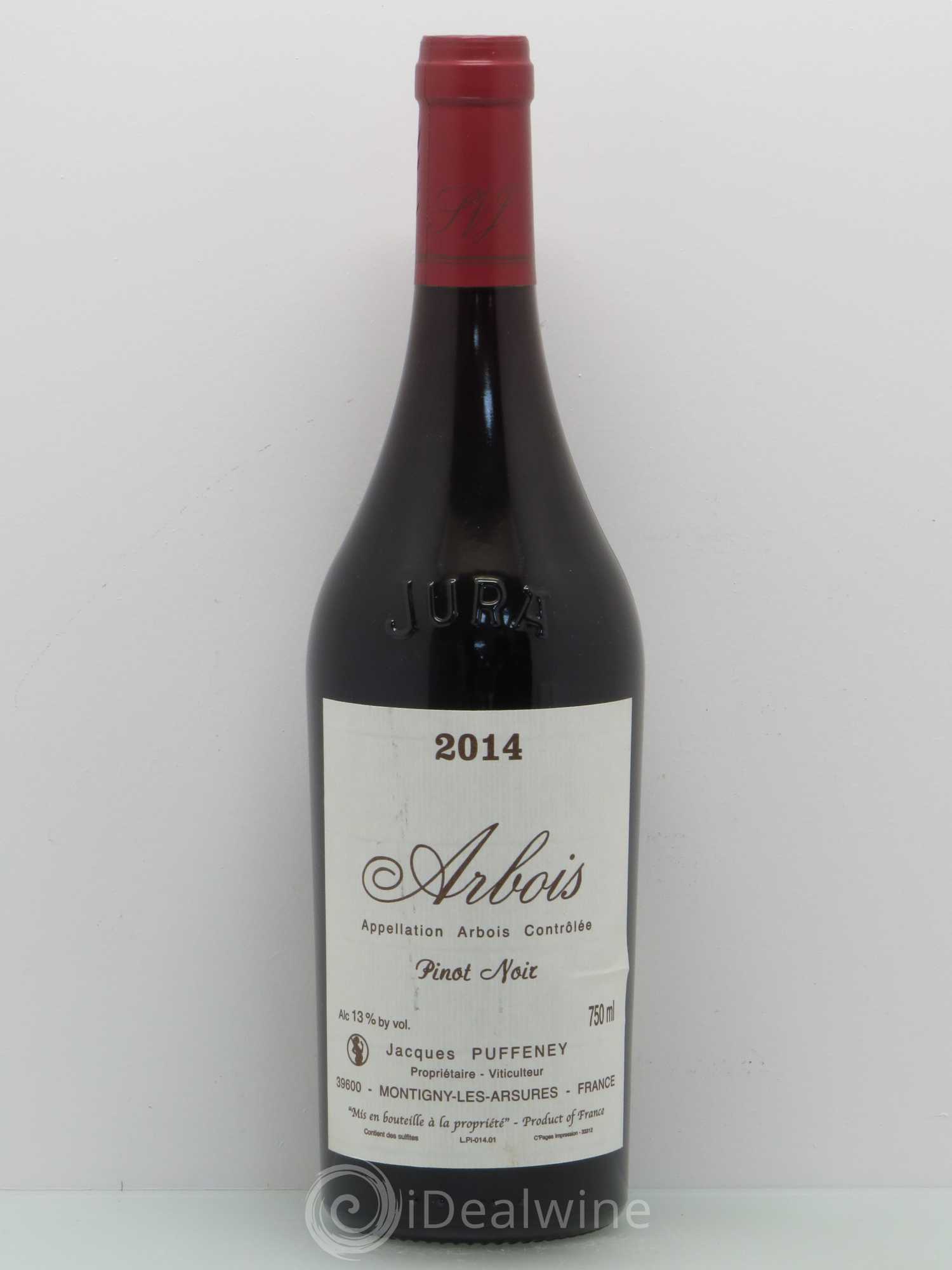 Pinot Noir Puffeney 2014 - Lot de 1 bouteille - 0