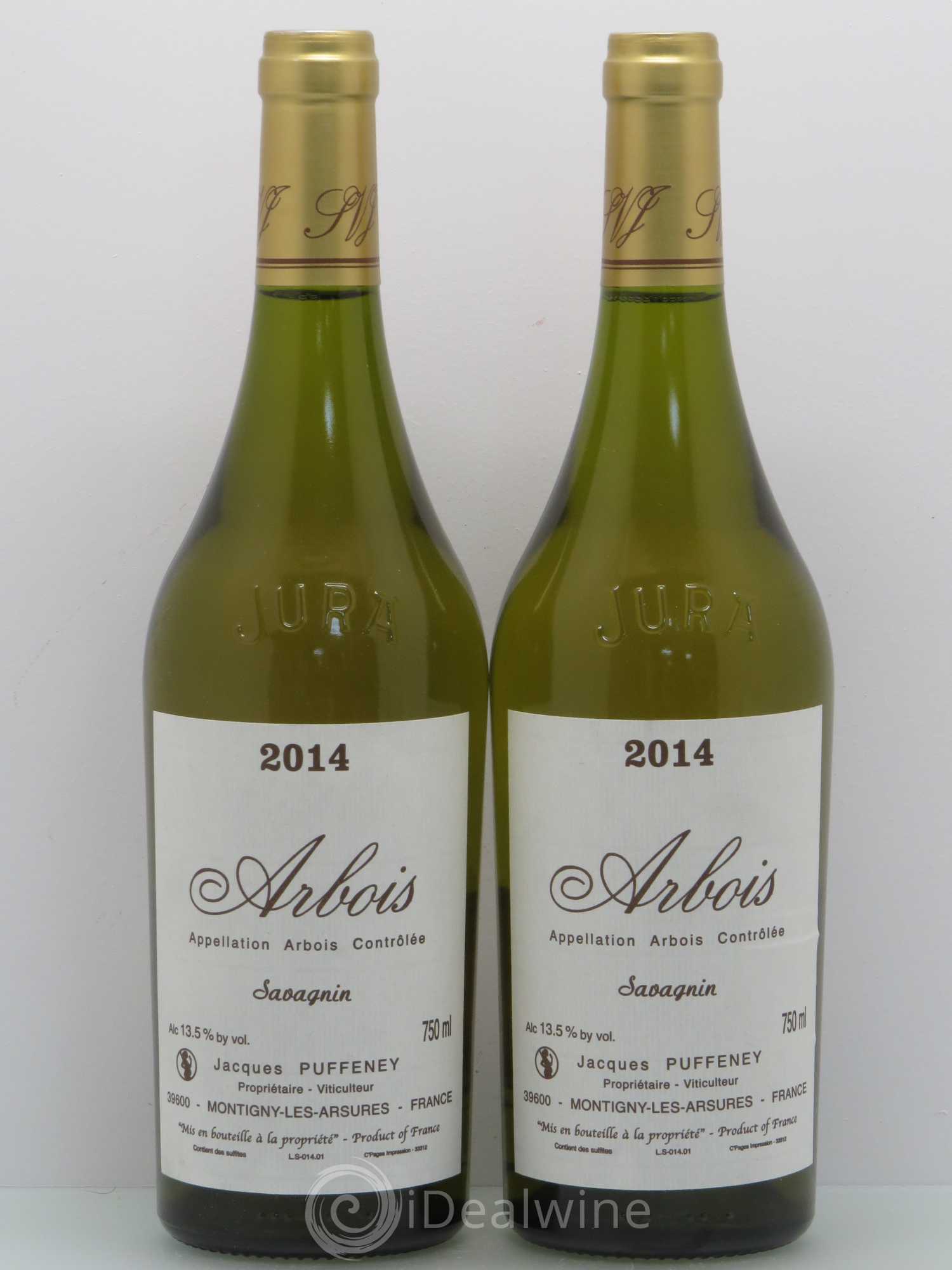 Arbois Puffeney 2014 - Lot de 2 bouteilles - 0