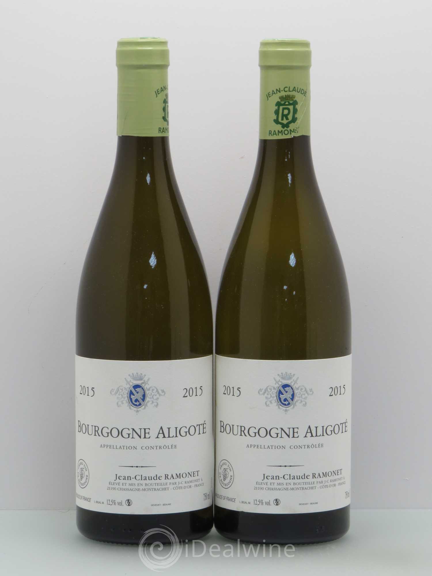 Bourgogne Aligoté Ramonet (Domaine) 2015 - Lot de 2 bouteilles - 0