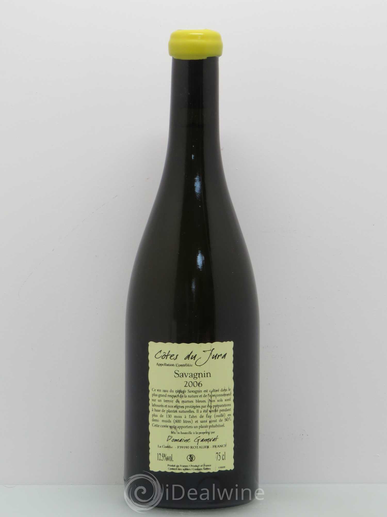 Côtes du Jura Les Vignes de mon Père Jean-François Ganevat (Domaine) 2006 - Lot de 1 bouteille - 1