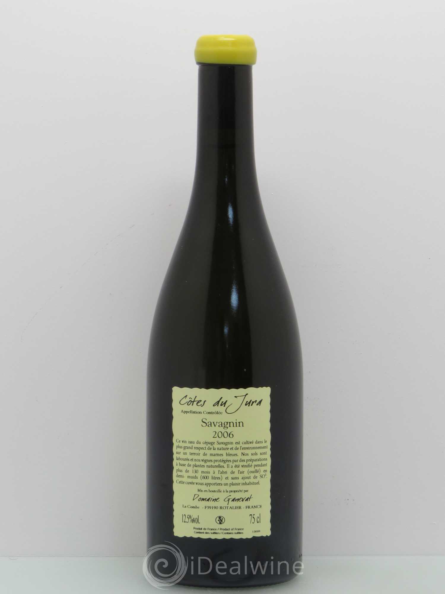 Côtes du Jura Les Vignes de mon Père Jean-François Ganevat (Domaine) 2006 - Lot de 1 bouteille - 1