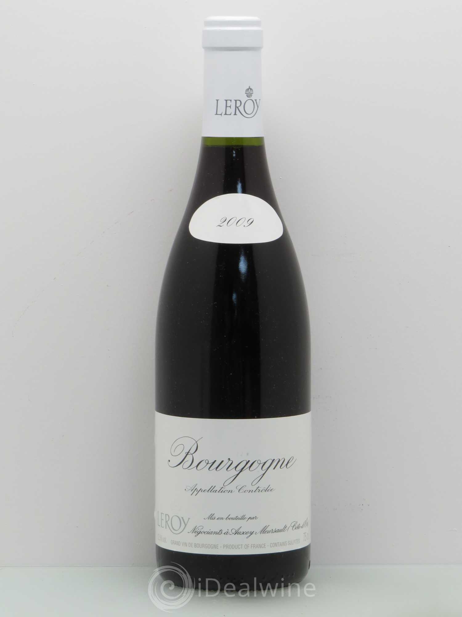 Bourgogne Leroy SA 2009 - Lot de 1 bouteille - 0