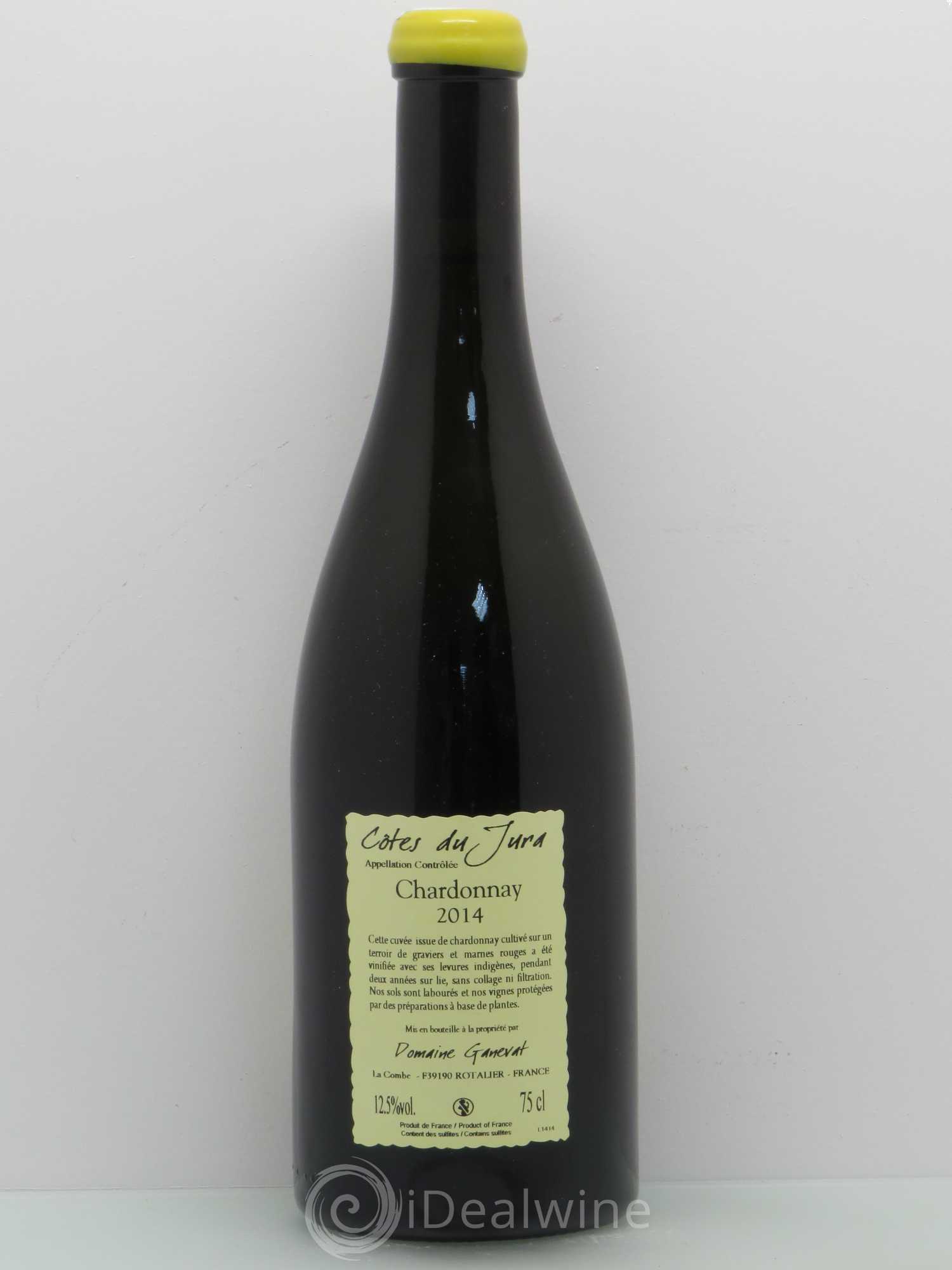 Côtes du Jura Les Gryphées vieilles vignes Ganevat Chardonnay 2014 - Posten von 1 Flasche - 1