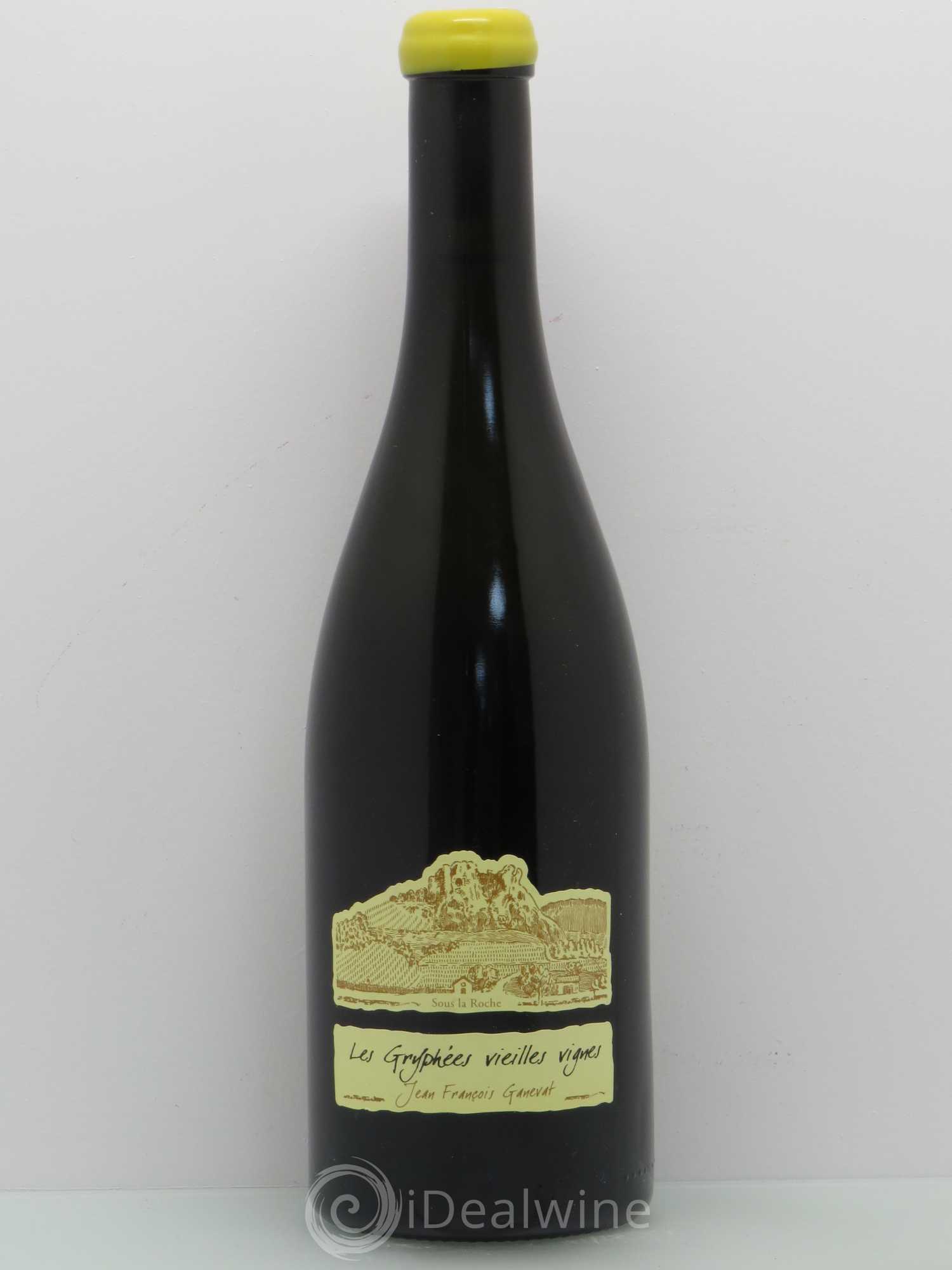 Côtes du Jura Les Gryphées vieilles vignes Ganevat Chardonnay 2014 - Posten von 1 Flasche - 0