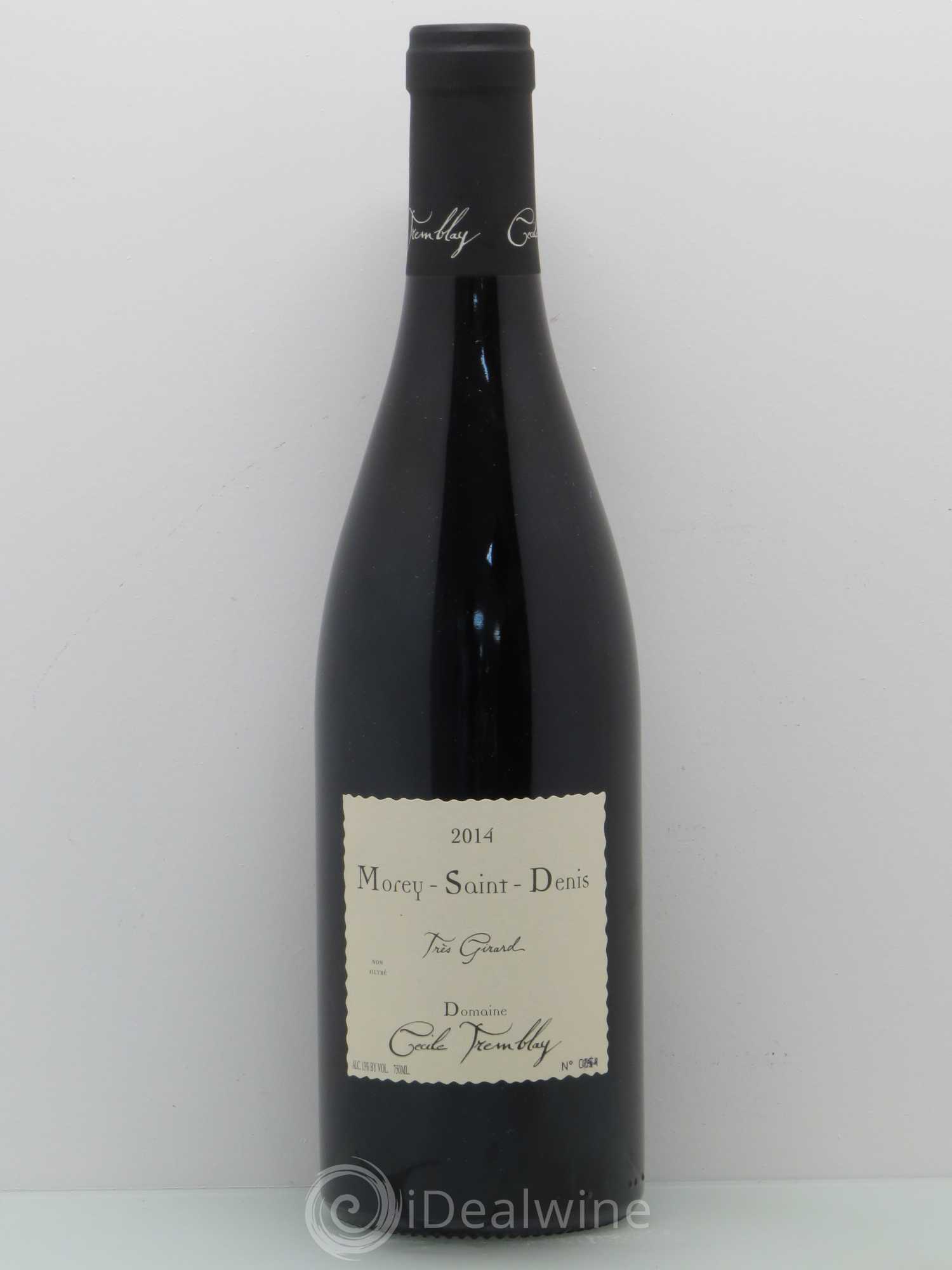 Morey-Saint-Denis Très Girard Cécile Tremblay 2014 - Lot de 1 bouteille - 0