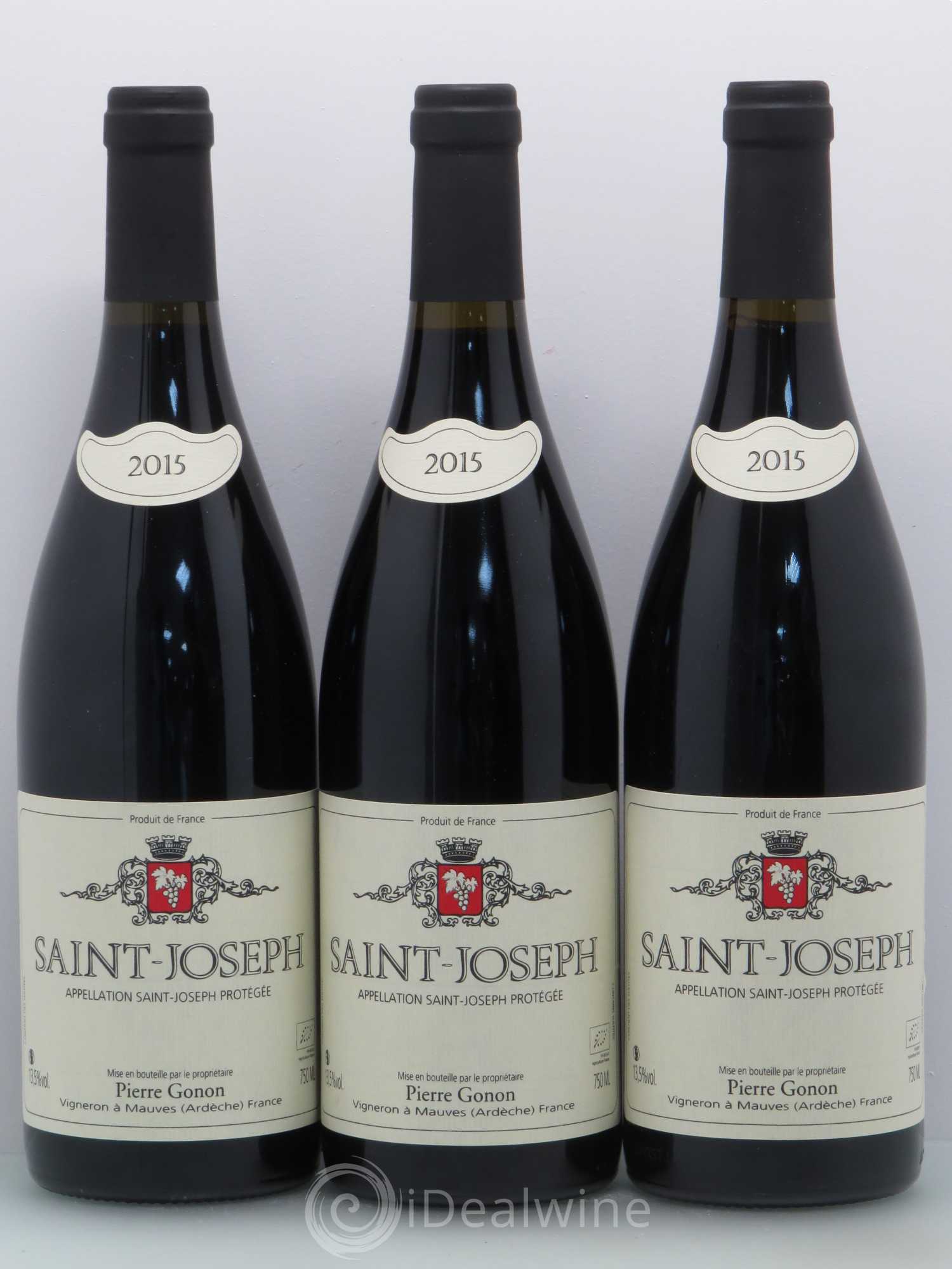 Saint-Joseph Gonon (Domaine) 2015 - Lot de 3 bouteilles - 0