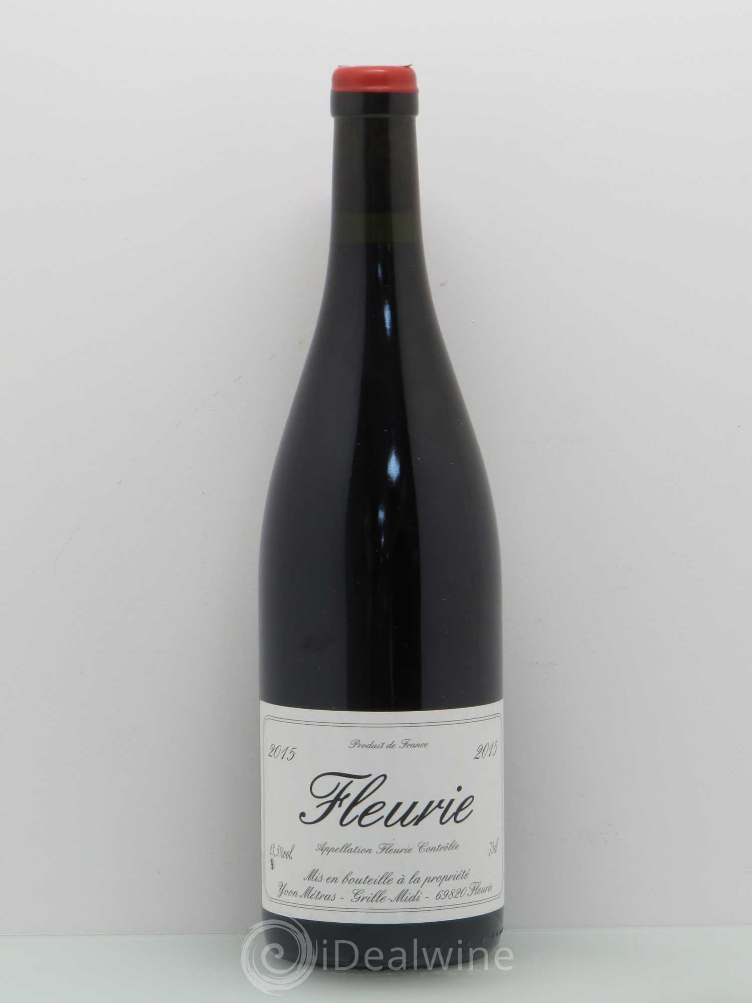 Fleurie Yvon Métras 2015 - Lot de 1 bouteille - 0