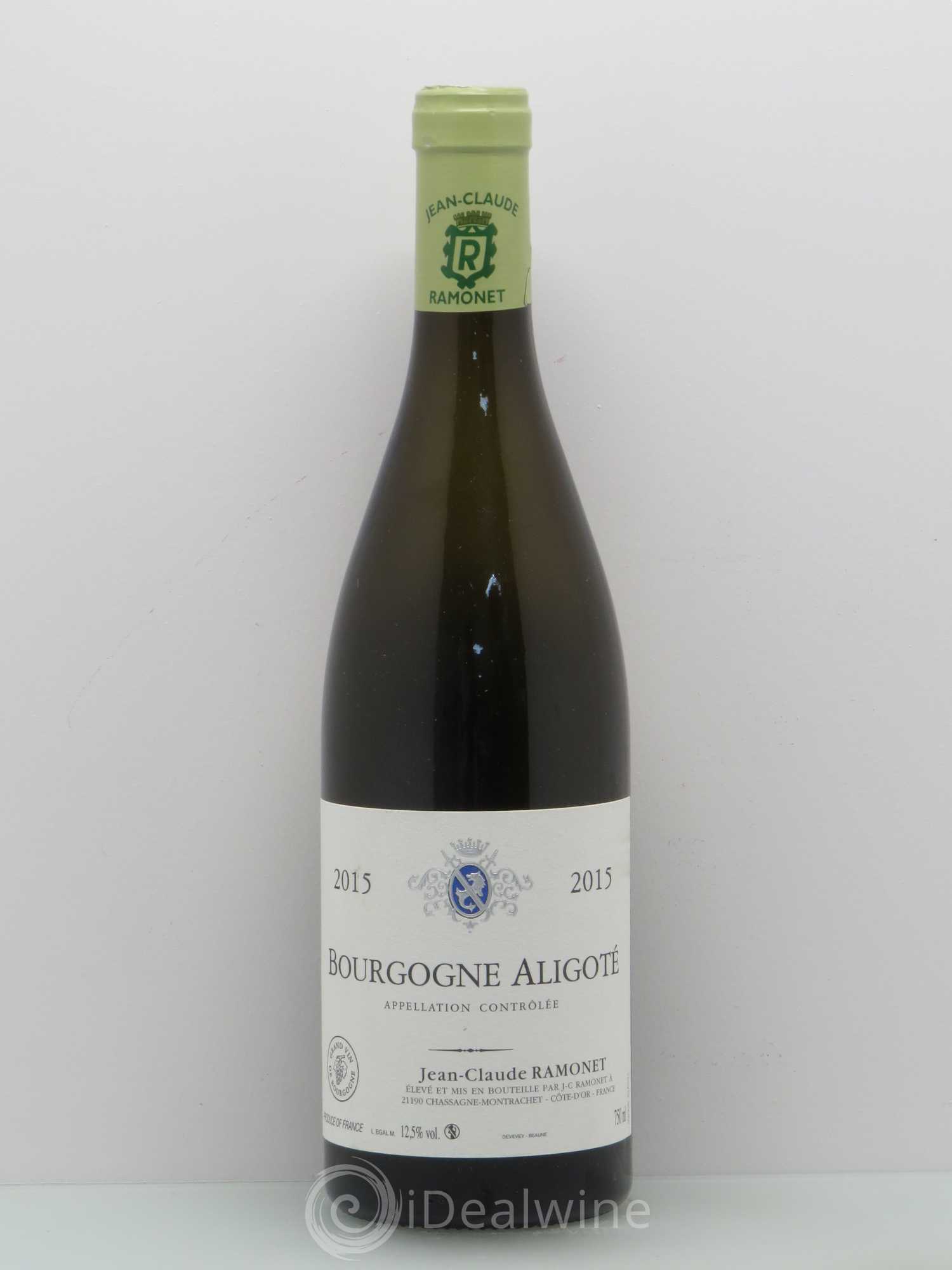 Bourgogne Aligoté Ramonet (Domaine) 2015 - Lot de 1 bouteille - 0