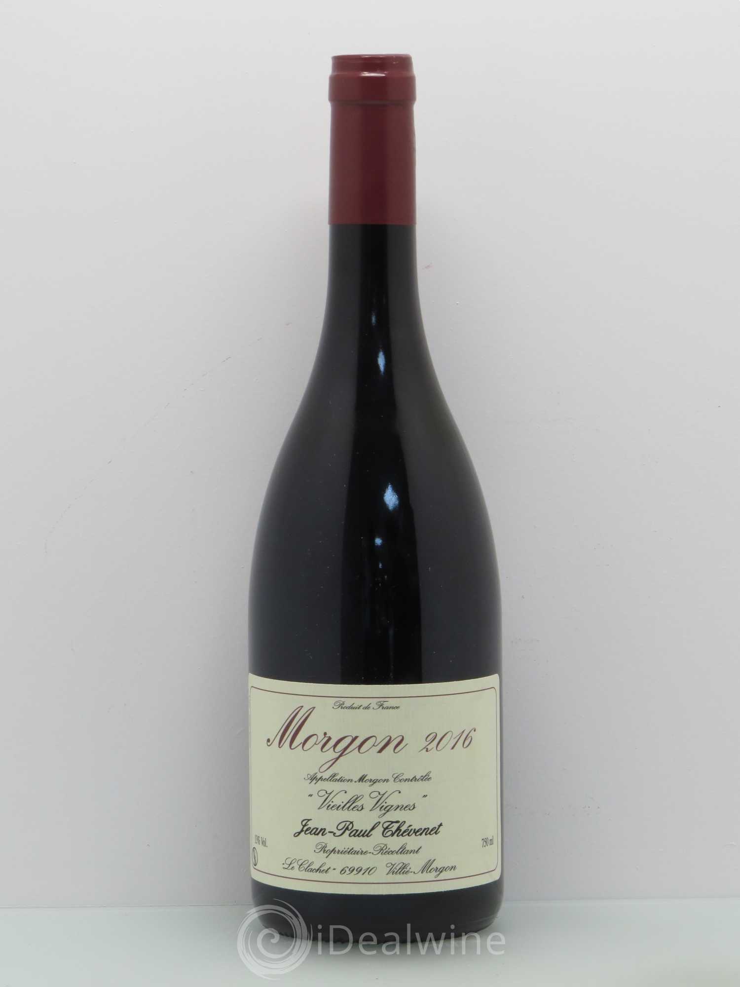 Morgon Vieilles Vignes Thévenet (sans prix de réserve) 2016 - Posten von 1 Flasche - 0