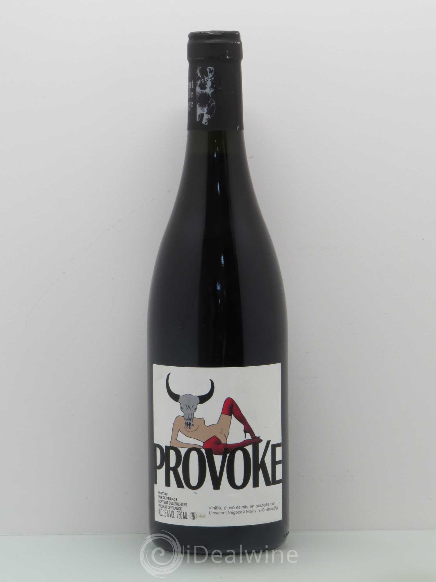Divers Vin de France L'insolent Gamay Provoke - Posten von 1 Flasche - 0