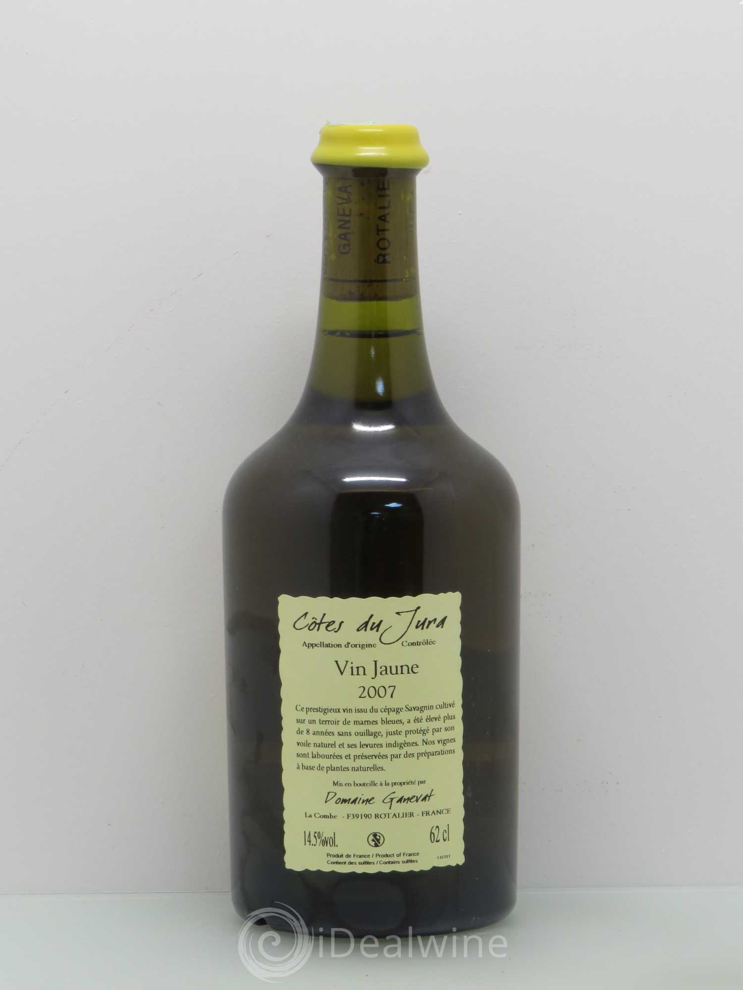 Arbois Vin Jaune Ganevat 2007 - Posten von 1 Flasche - 1