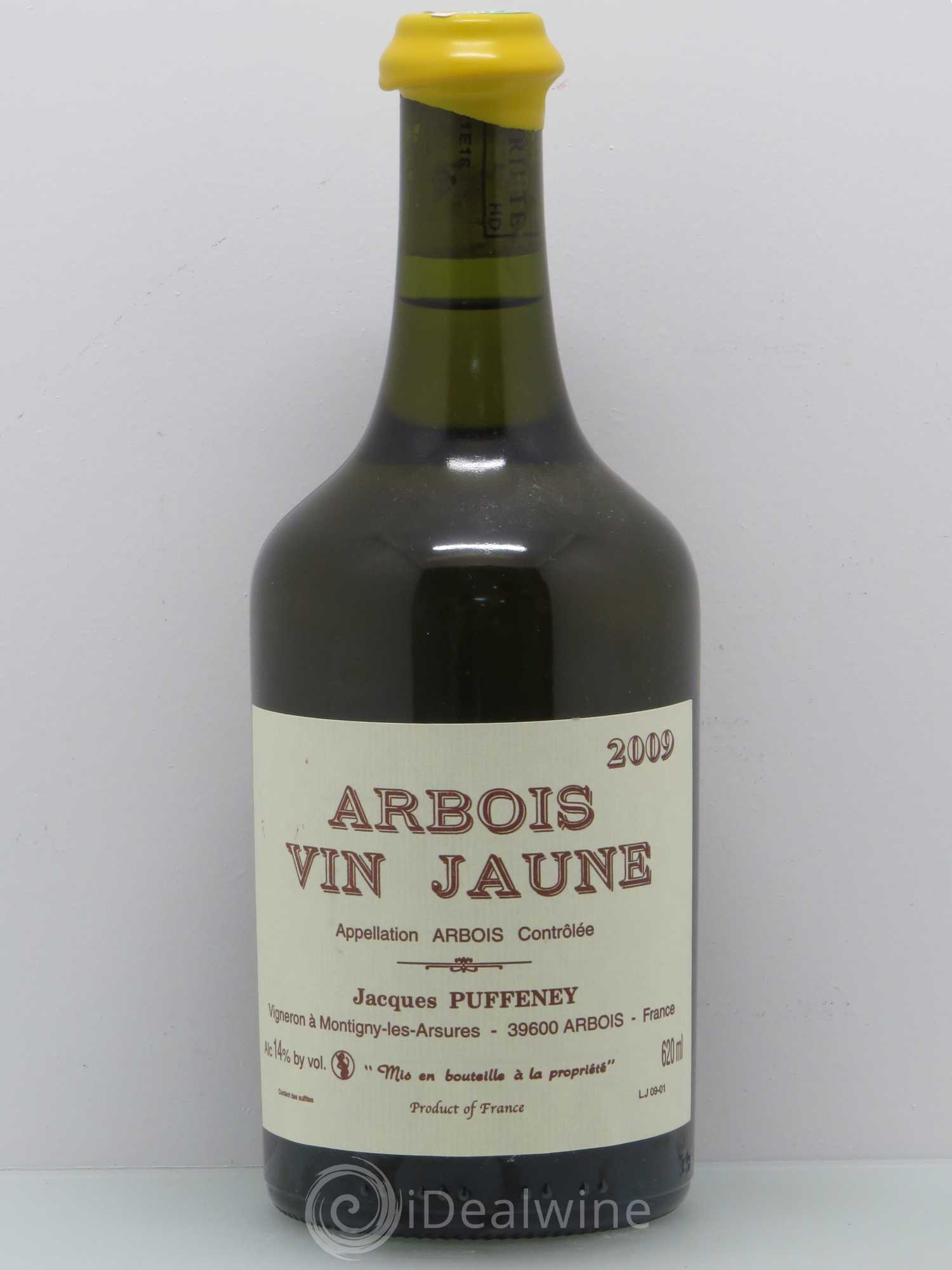 Arbois Vin Jaune Arbois - Jacques Puffeney 2009 - Posten von 1 Flasche - 0