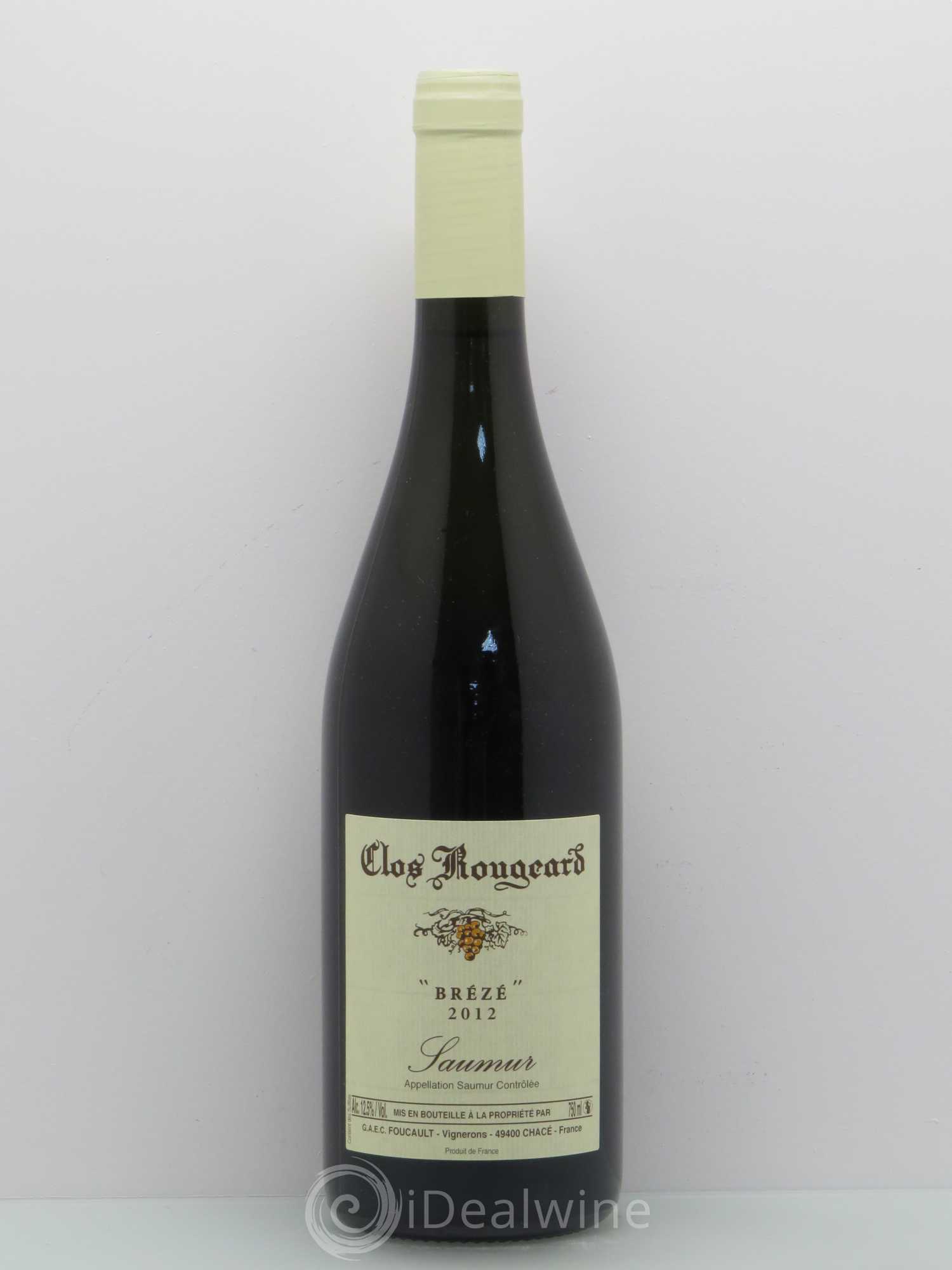Saumur Brézé Clos Rougeard 2012 - Posten von 1 Flasche - 0