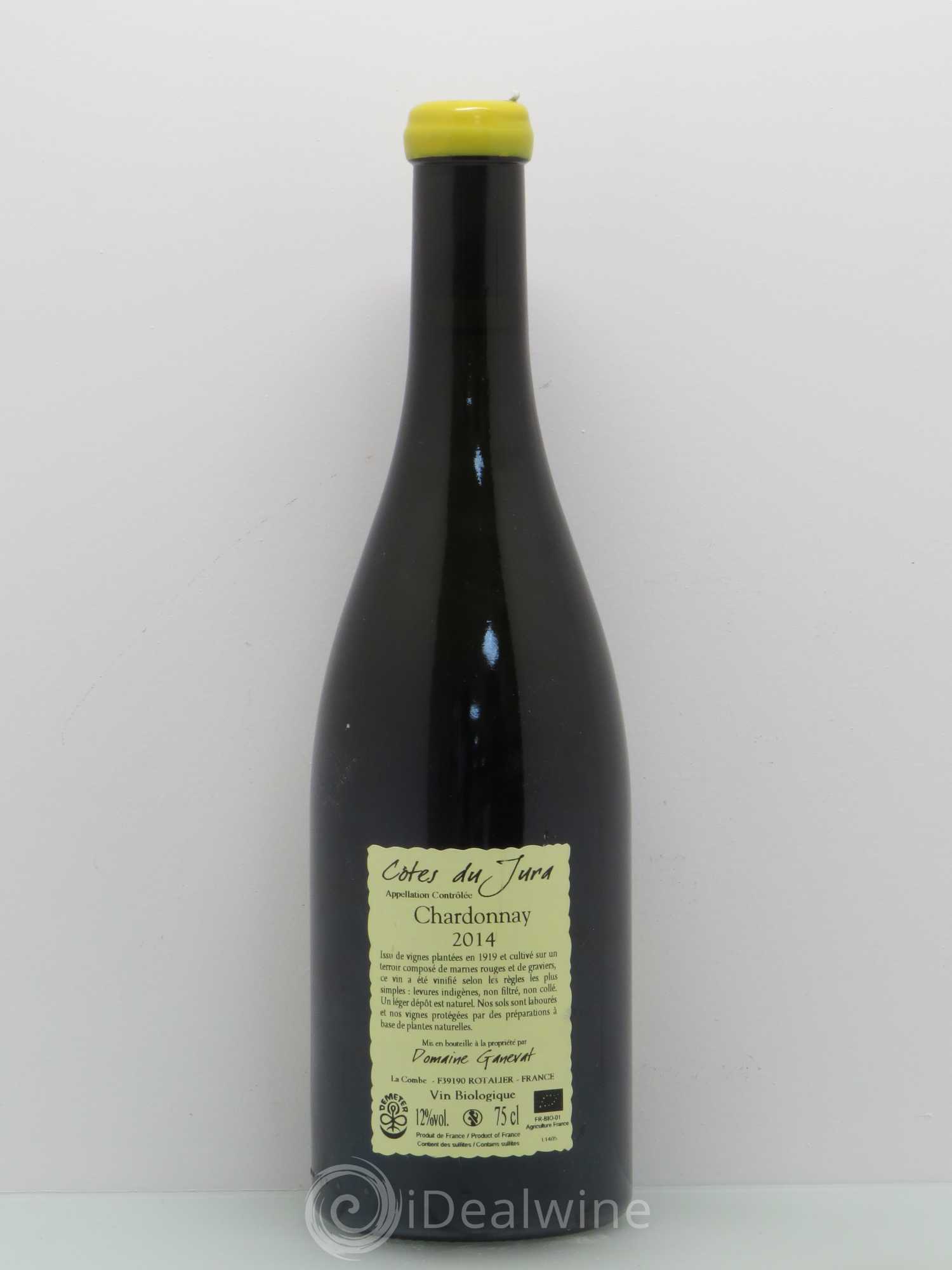 Côtes du Jura Les Grands Teppes Vieilles Vignes Jean-François Ganevat (Domaine) Chardonnay 2014 - Lot de 1 bouteille - 1