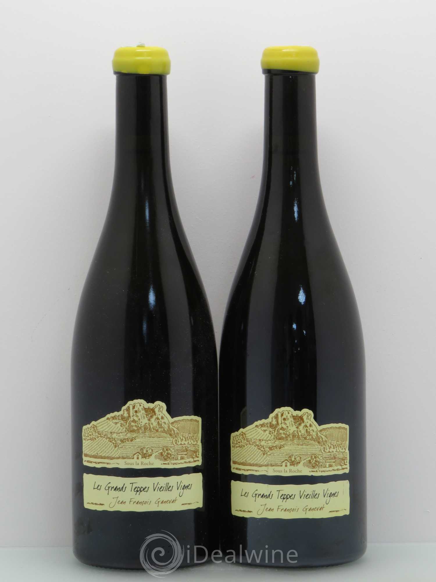 Côtes du Jura Les Grands Teppes Vieilles Vignes Jean-François Ganevat (Domaine) Chardonnay 2014 - Lotto di 2 bottiglie - 0