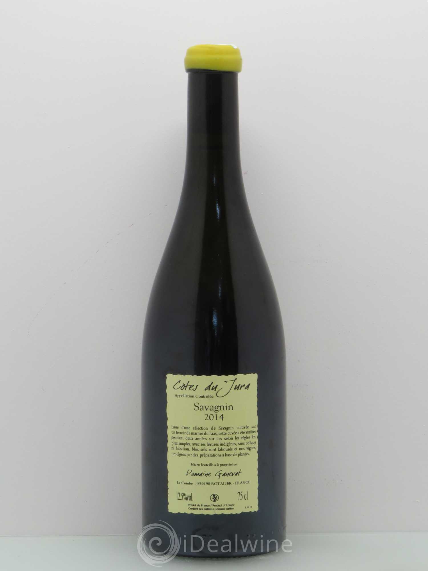 Côtes du Jura Sous la Roche Jean-François Ganevat (Domaine) 2014 - Lot de 1 bouteille - 1