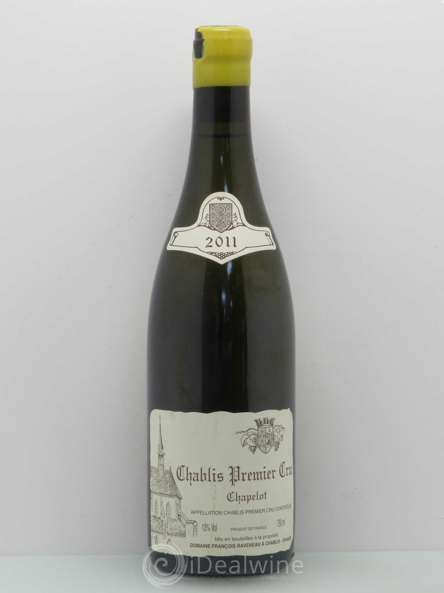 Chablis 1er Cru Chapelot Raveneau (Domaine) 2011 - Lot de 1 bouteille - 0