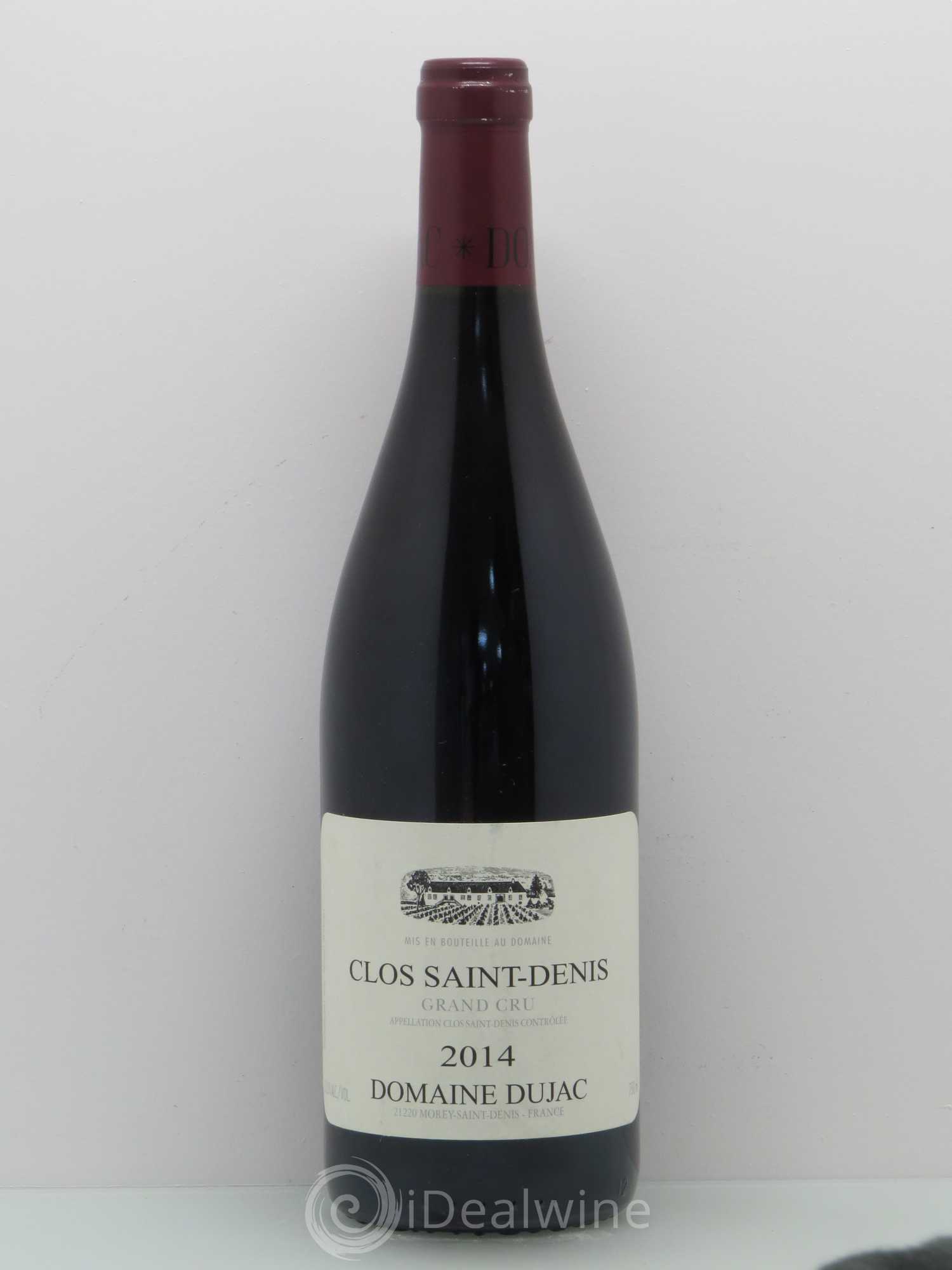 Clos Saint-Denis Grand Cru Dujac (Domaine) 2014 - Lot de 1 bouteille - 0
