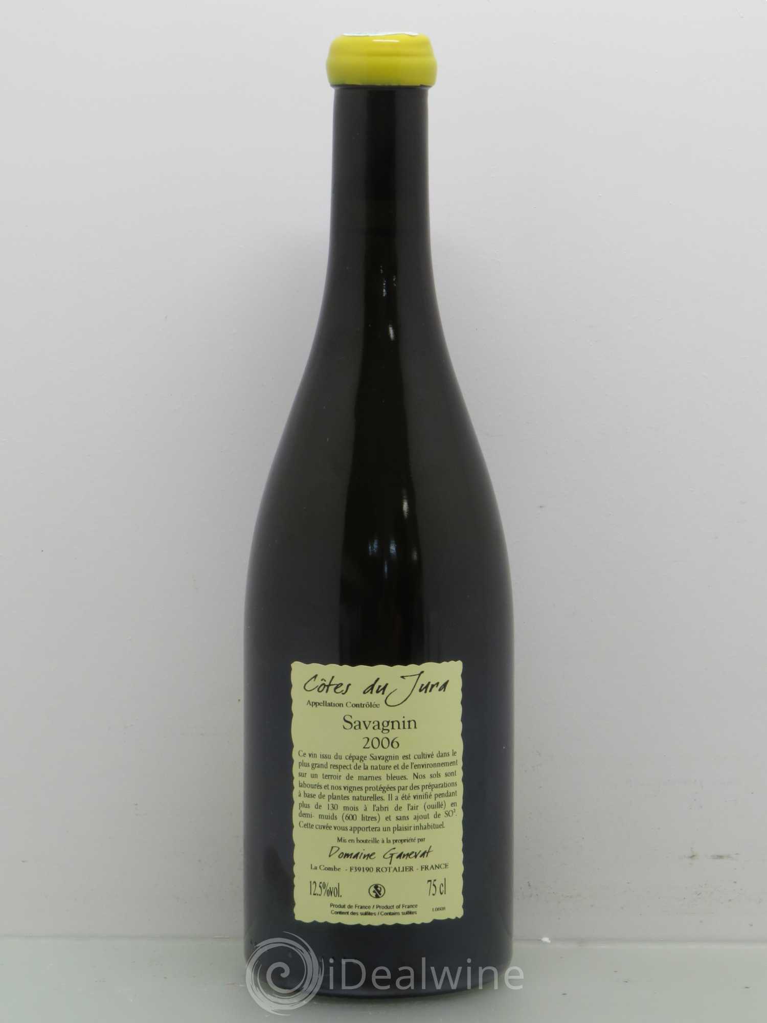 Côtes du Jura Les Vignes de mon Père Jean-François Ganevat (Domaine) 2006 - Lot de 1 bouteille - 1