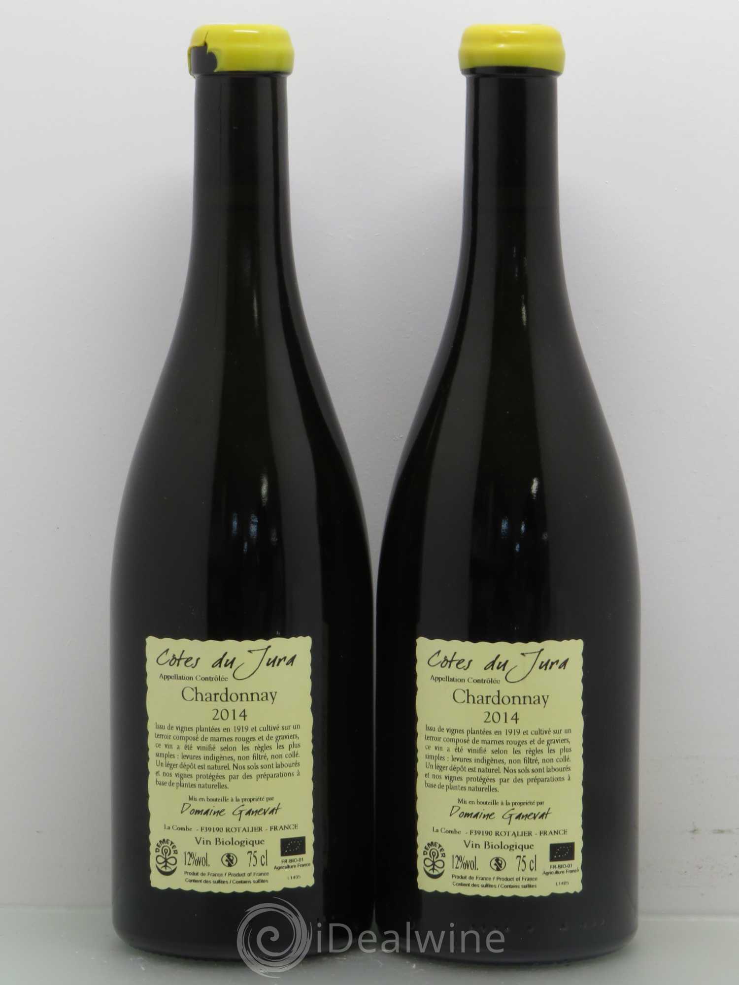Côtes du Jura Les Grands Teppes Vieilles Vignes Jean-François Ganevat (Domaine) 2014 - Lot de 2 bouteilles - 1