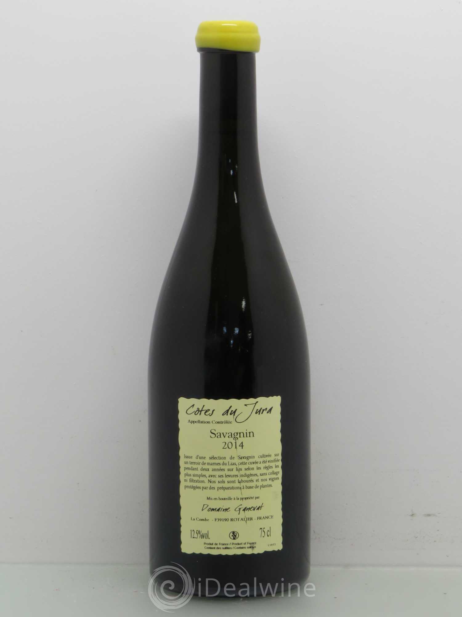 Côtes du Jura Sous la Roche Jean-François Ganevat (Domaine) 2014 - Lot de 1 bouteille - 1