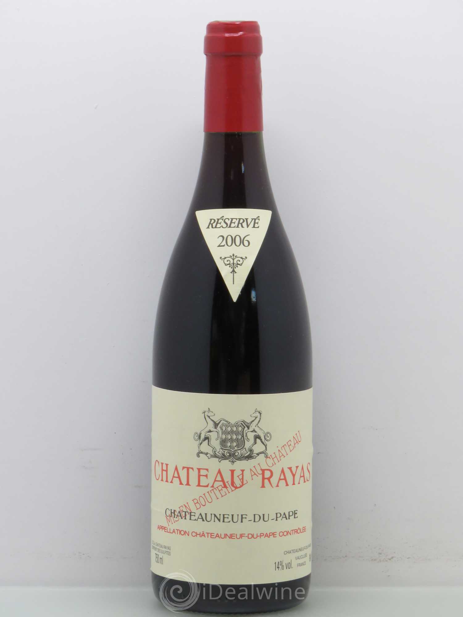 Châteauneuf-du-Pape Château Rayas Emmanuel Reynaud 2006 - Lot de 1 bouteille - 0