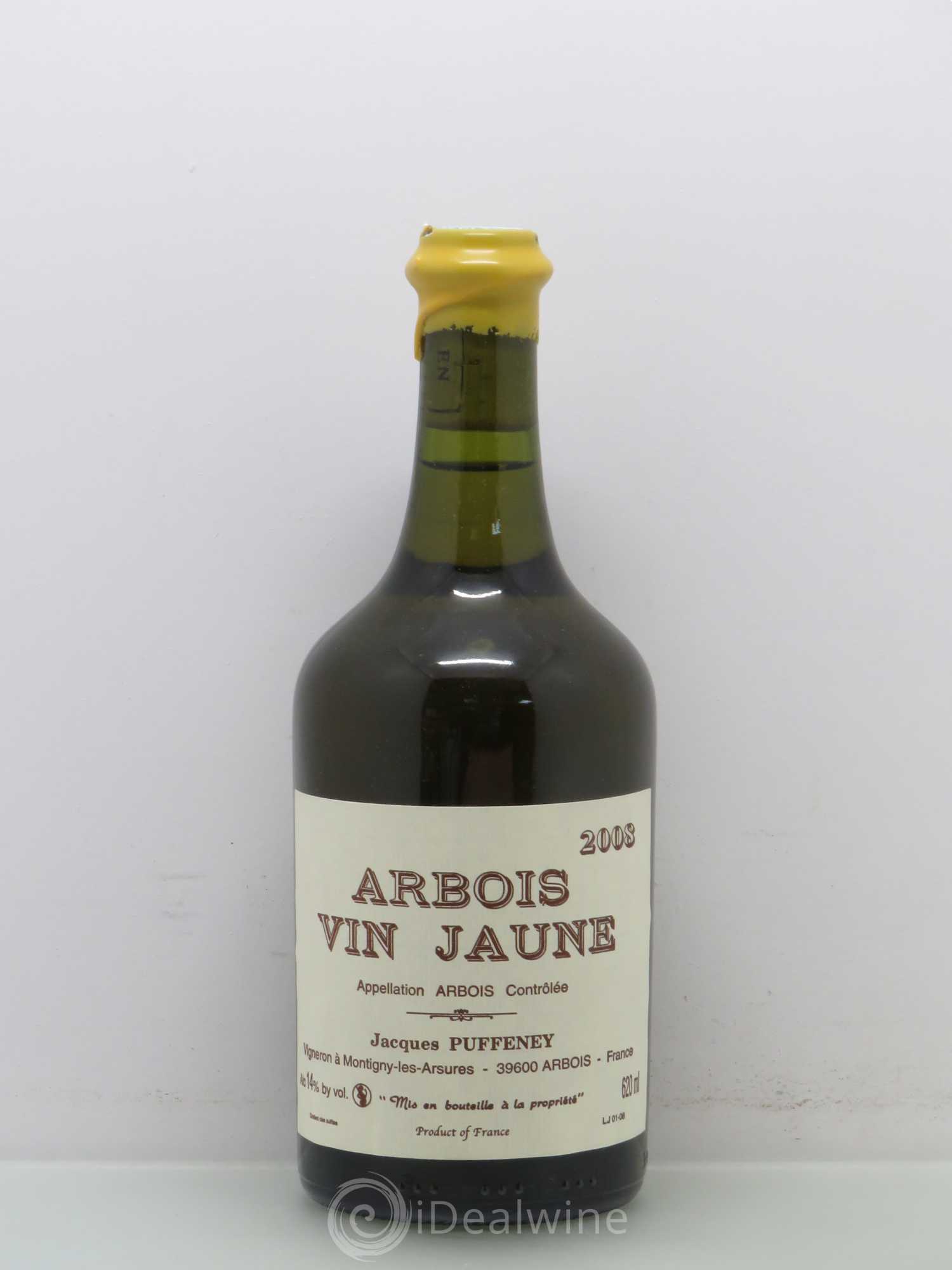 Arbois Vin Jaune Puffeney 2008 - Posten von 1 Flasche - 0