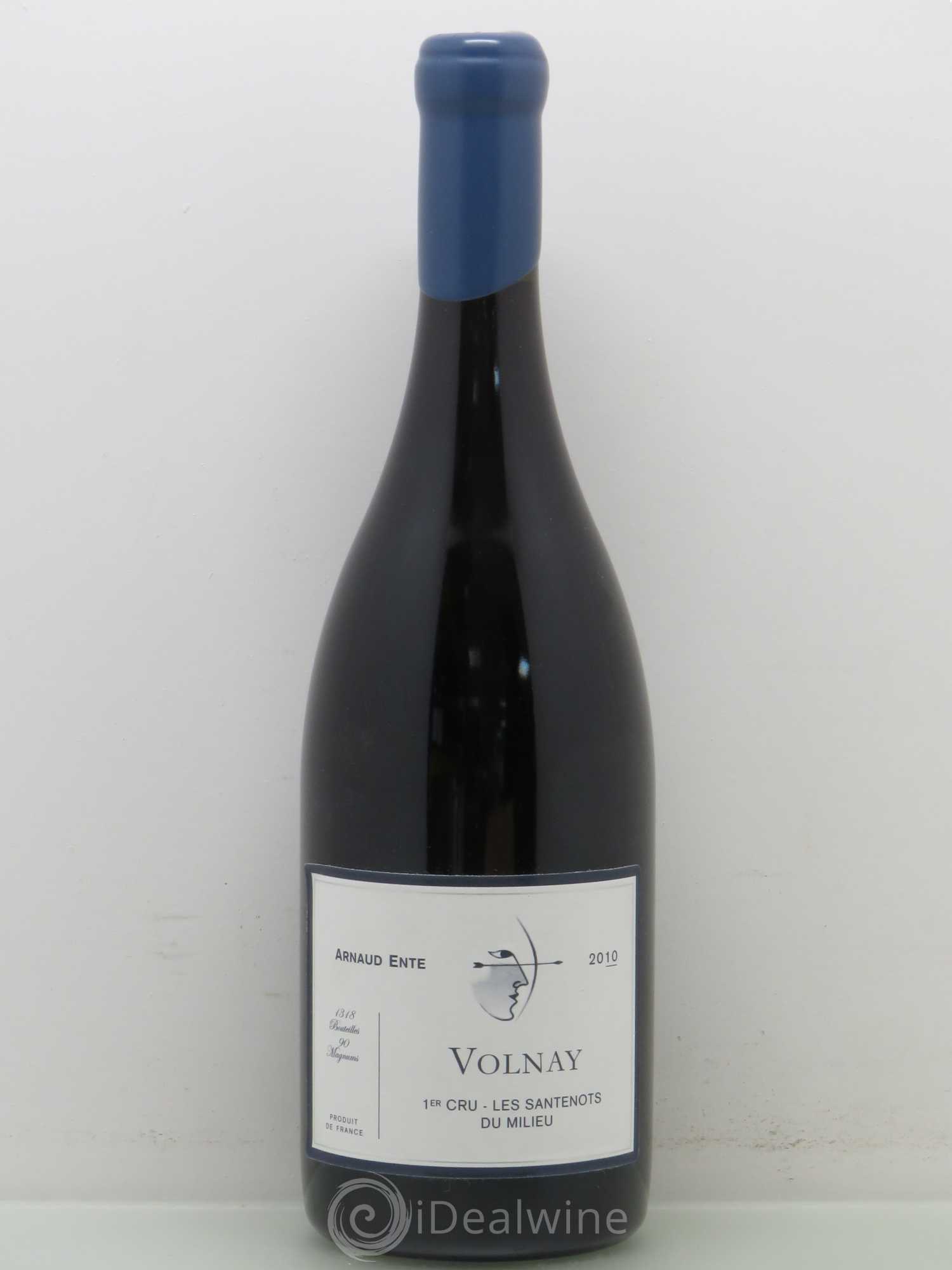 Volnay 1er Cru Santenots Du Milieu Arnaud Ente 2010 - Posten von 1 Flasche - 0