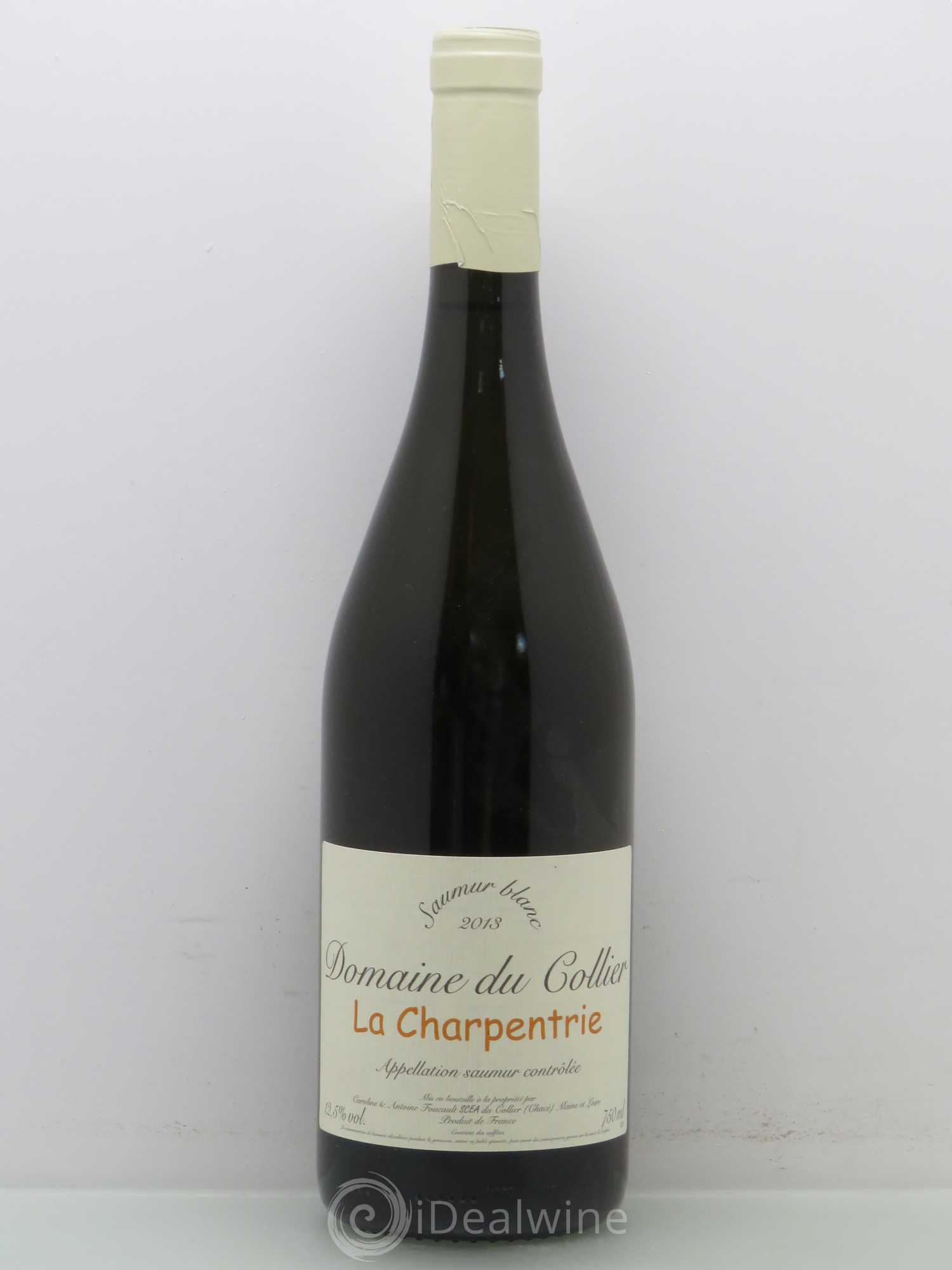 Saumur La Charpentrie Domaine du Collier 2013 - Lot de 1 bouteille - 0