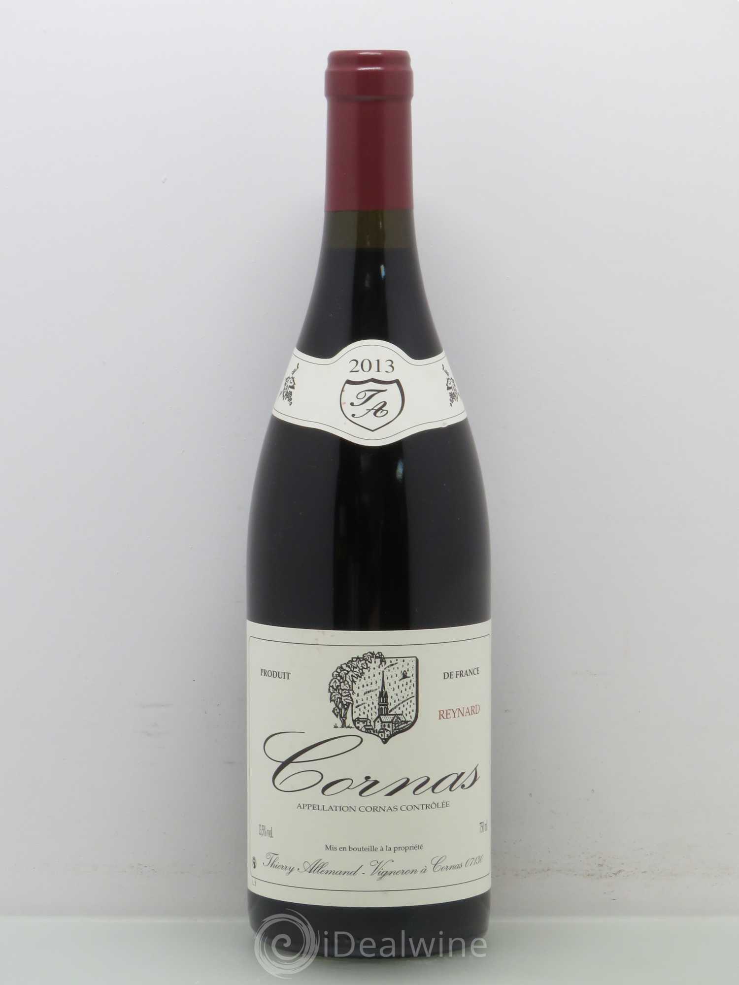 Cornas Reynard Thierry Allemand 2013 - Lot de 1 bouteille - 0