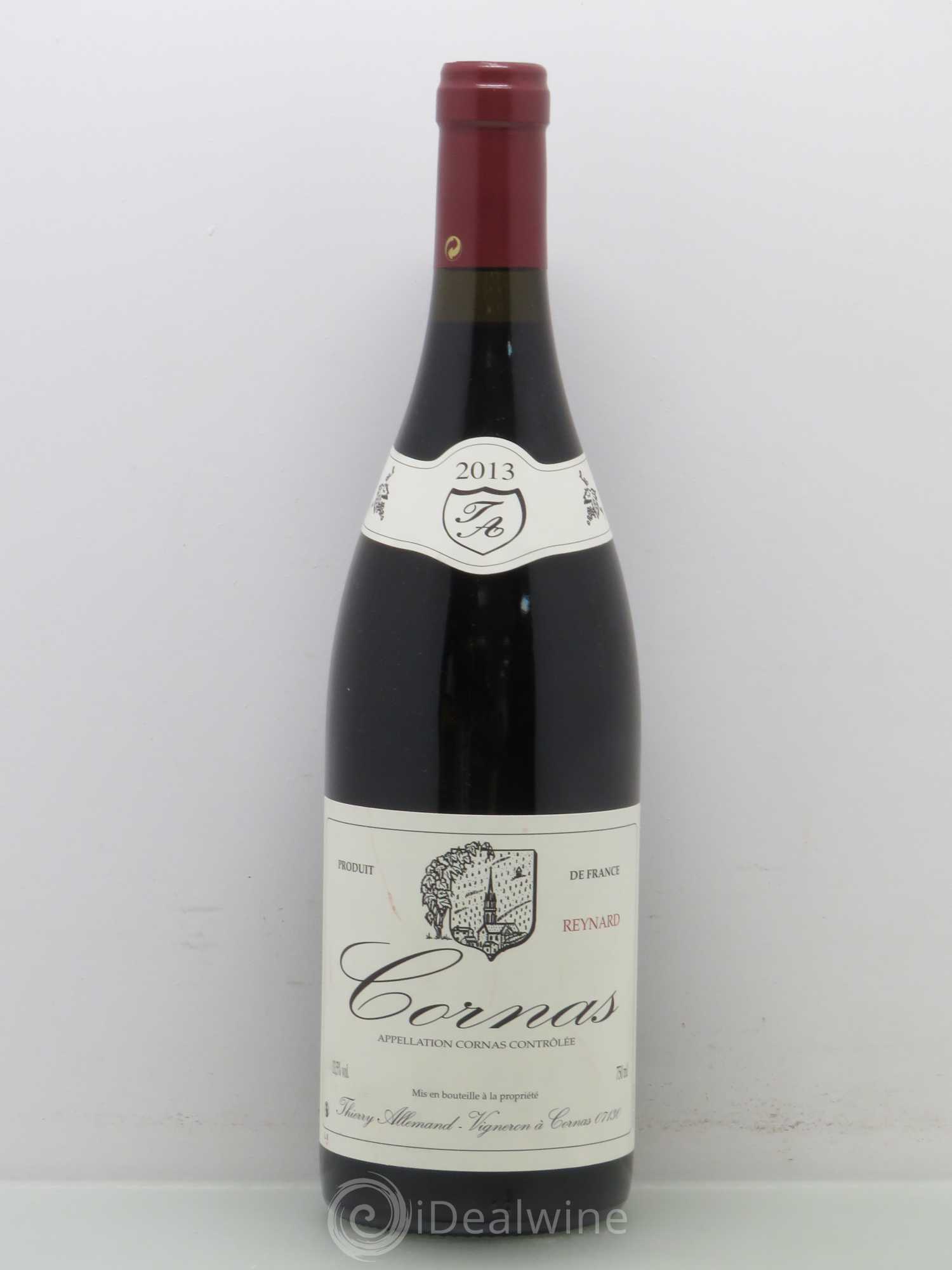 Cornas Reynard Thierry Allemand 2013 - Lot de 1 bouteille - 0