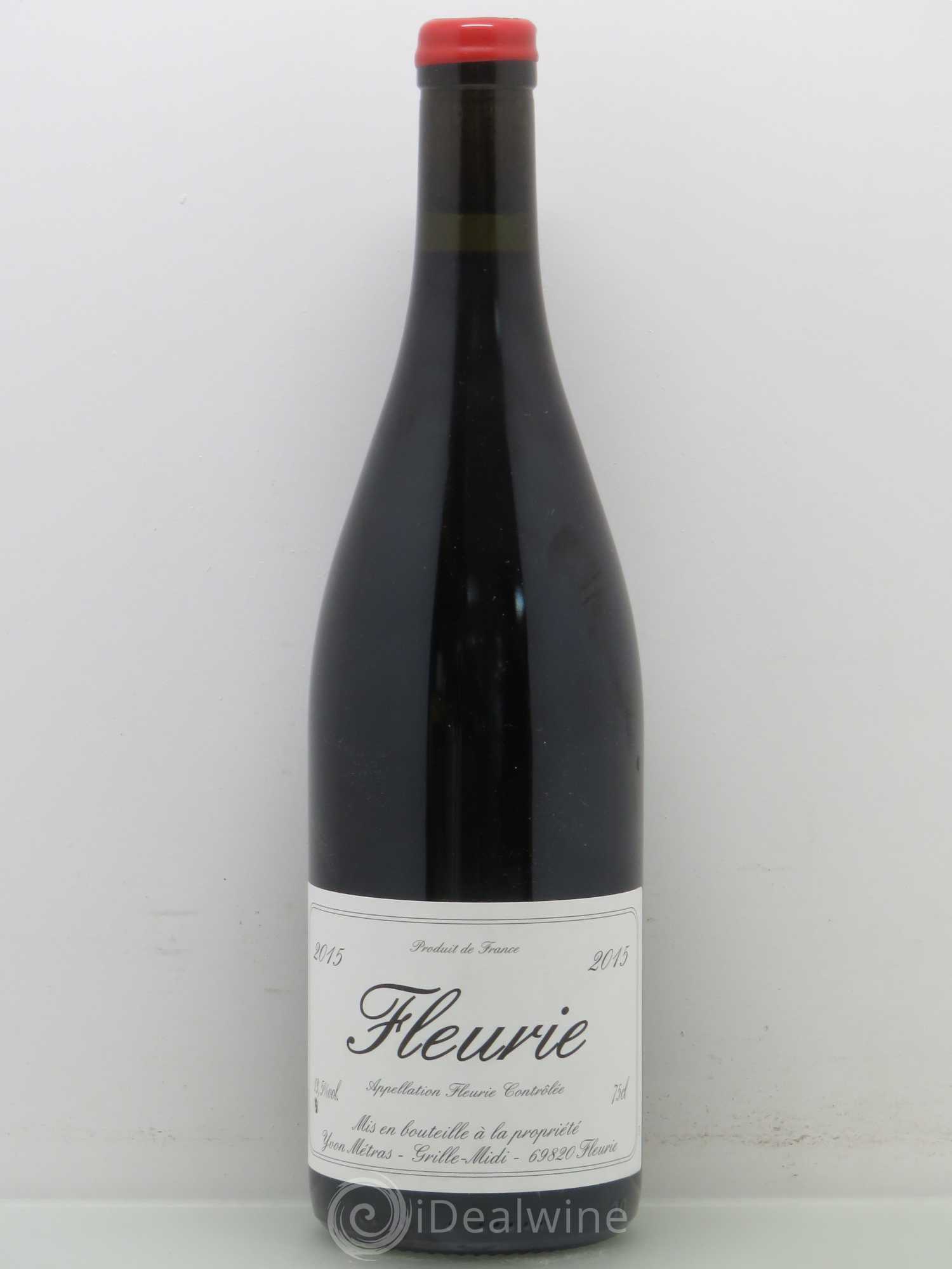 Fleurie Yvon Métras 2015 - Lot de 1 bouteille - 0