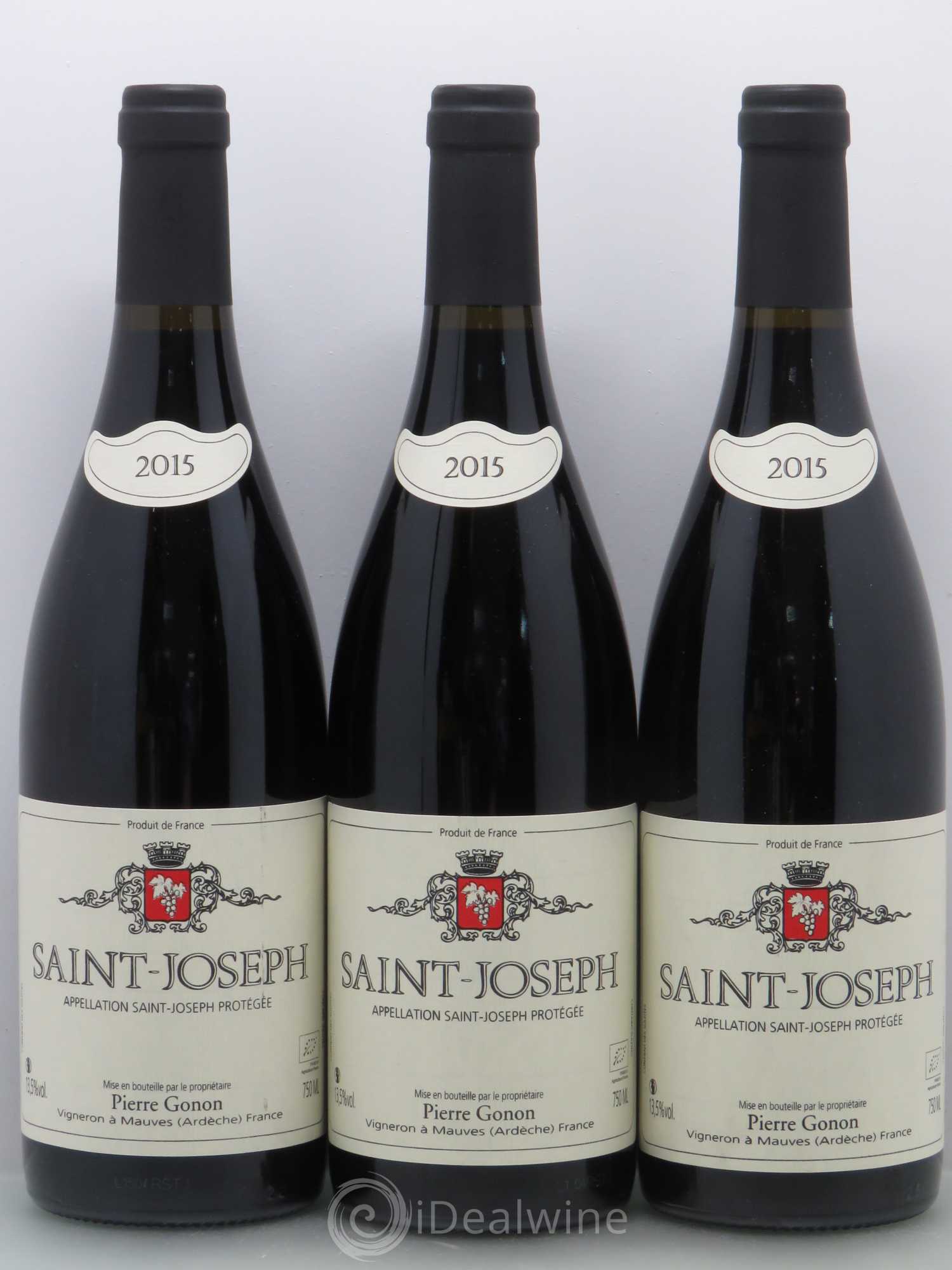 Saint-Joseph Gonon (Domaine) 2015 - Lot de 3 bouteilles - 0