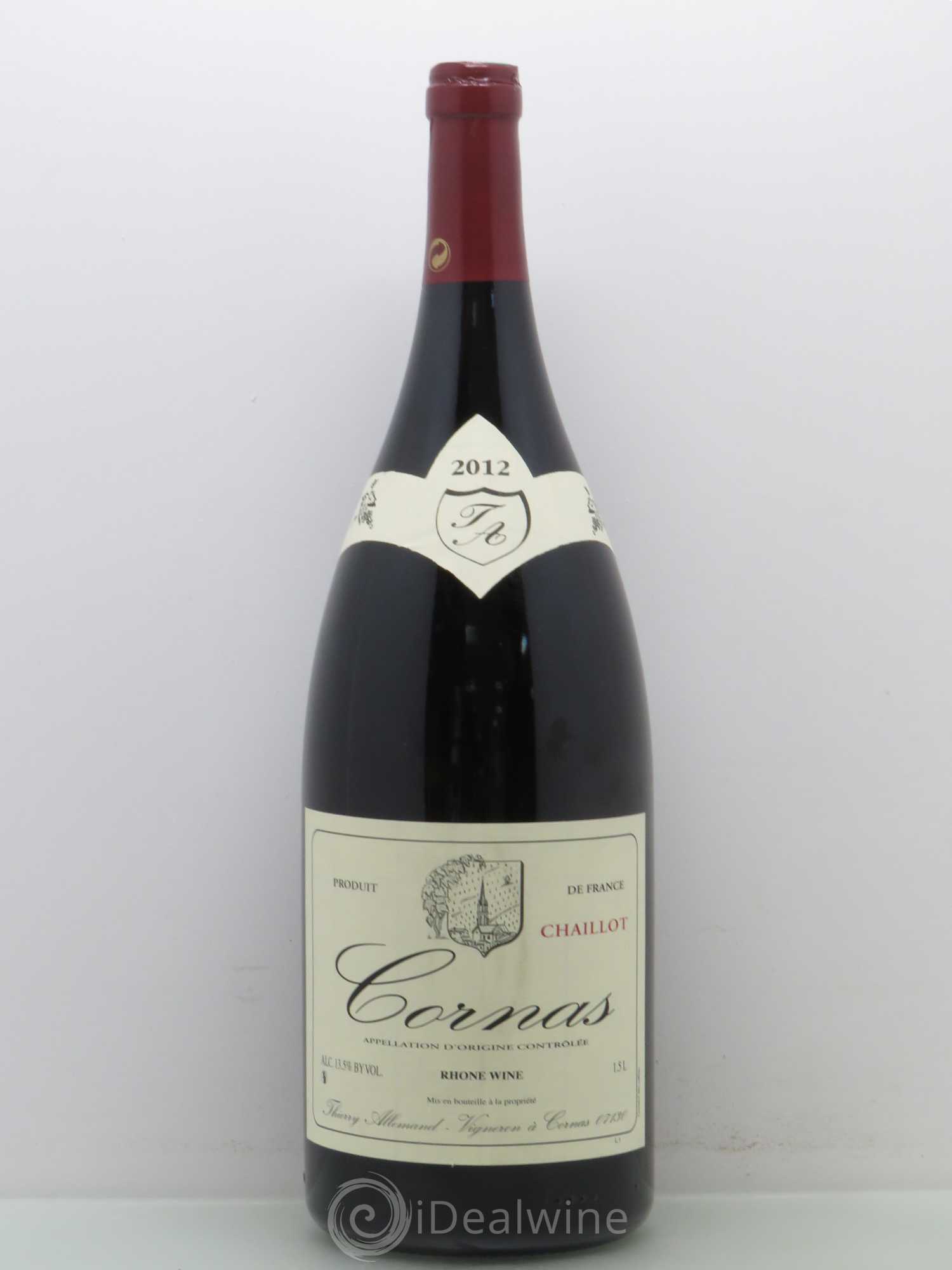 Cornas Chaillot Thierry Allemand 2012 - Lot de 1 magnum - 0
