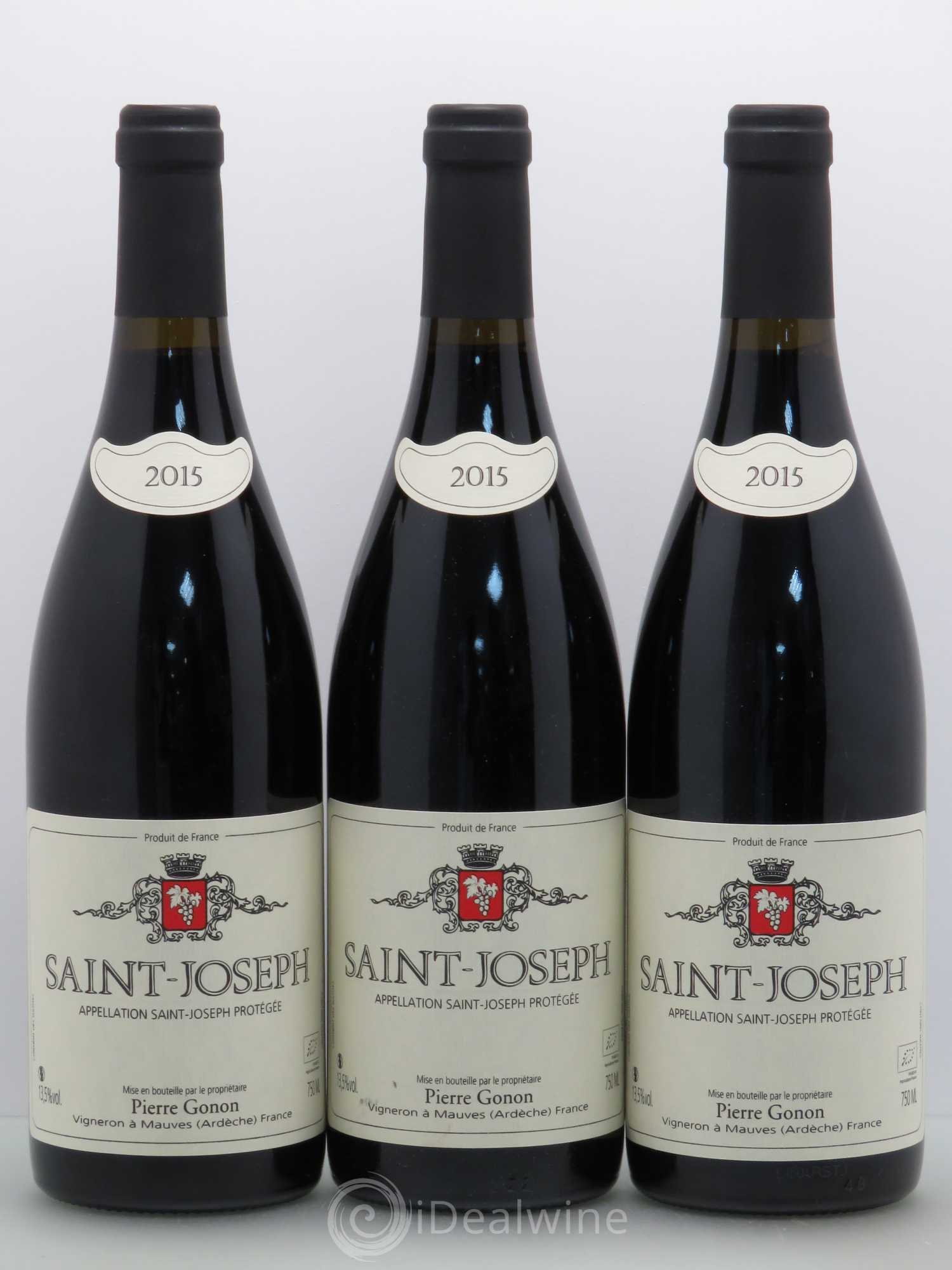 Saint-Joseph Gonon (Domaine) 2015 - Lot de 3 bouteilles - 0