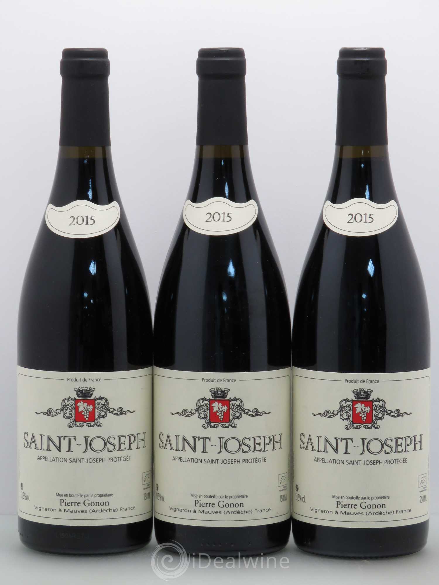 Saint-Joseph Gonon (Domaine) 2015 - Lot de 3 bouteilles - 0