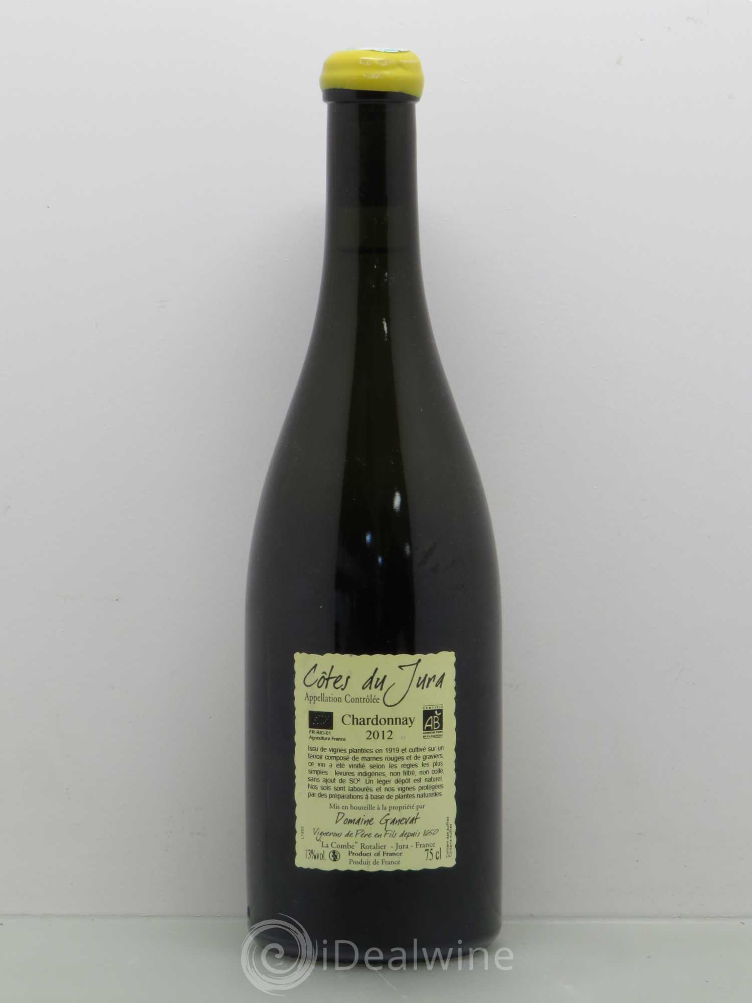 Côtes du Jura Les Grands Teppes Vieilles Vignes Jean-François Ganevat (Domaine) 2012 - Lot de 1 bouteille - 1