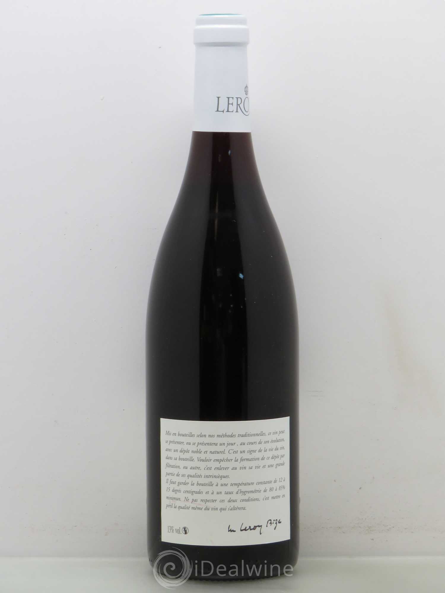 Savigny-lès-Beaune 1er Cru Guettes - Leroy SA 2000 - Lot de 1 bouteille - 1