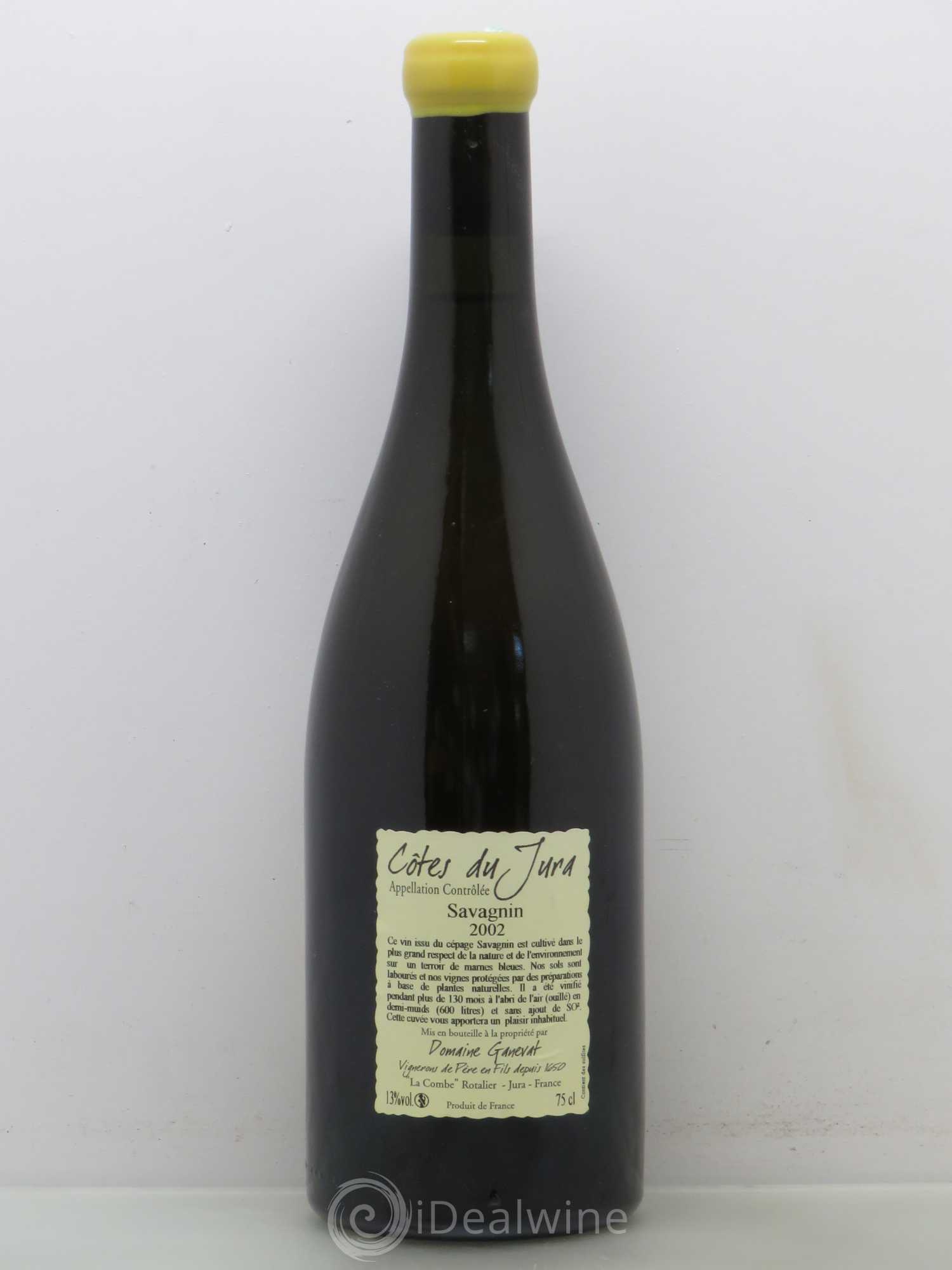 Côtes du Jura Les Vignes de mon Père Jean-François Ganevat (Domaine) 2002 - Lot de 1 bouteille - 1