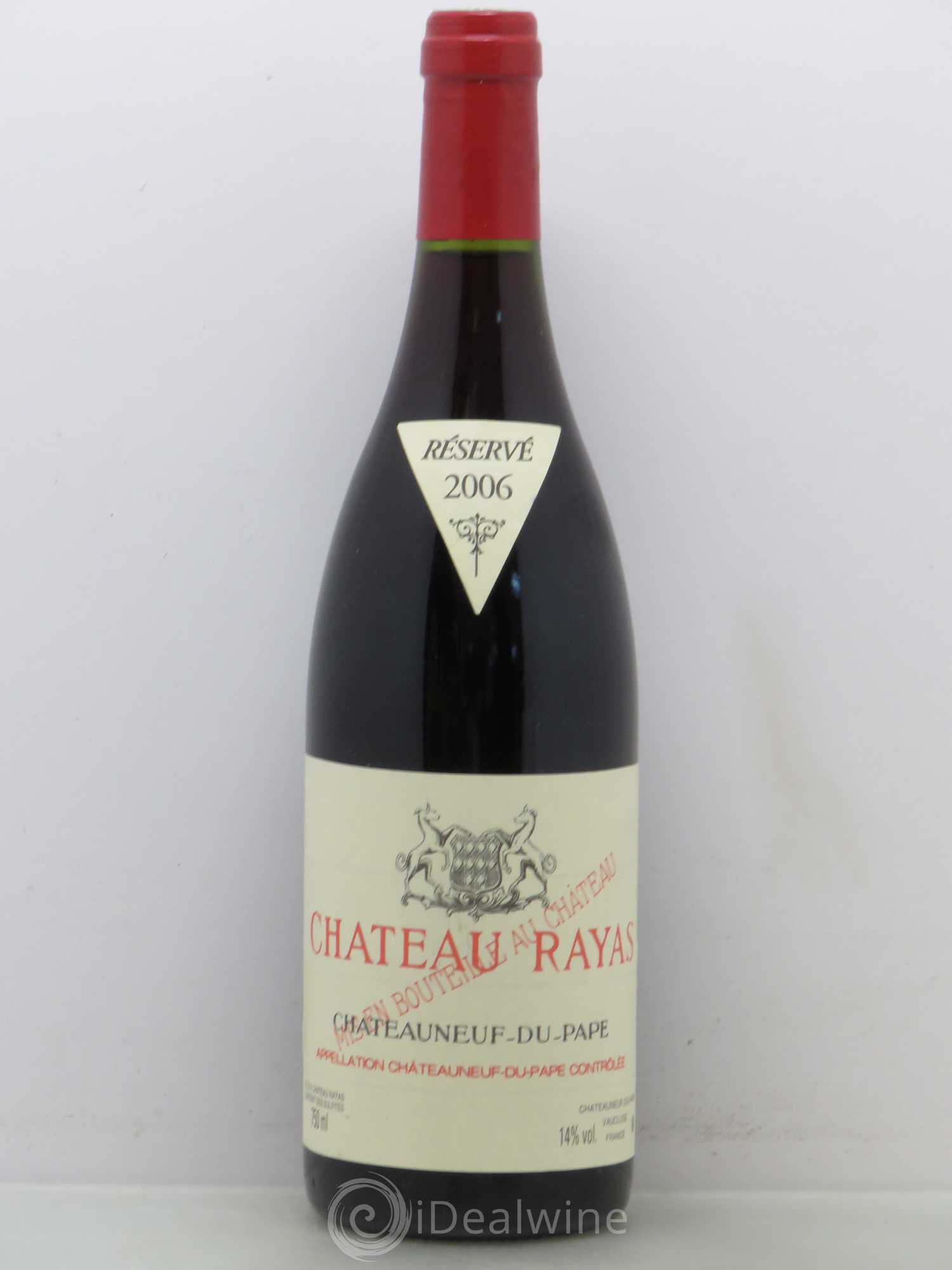 Châteauneuf-du-Pape Château Rayas Emmanuel Reynaud 2006 - Lot de 1 bouteille - 0