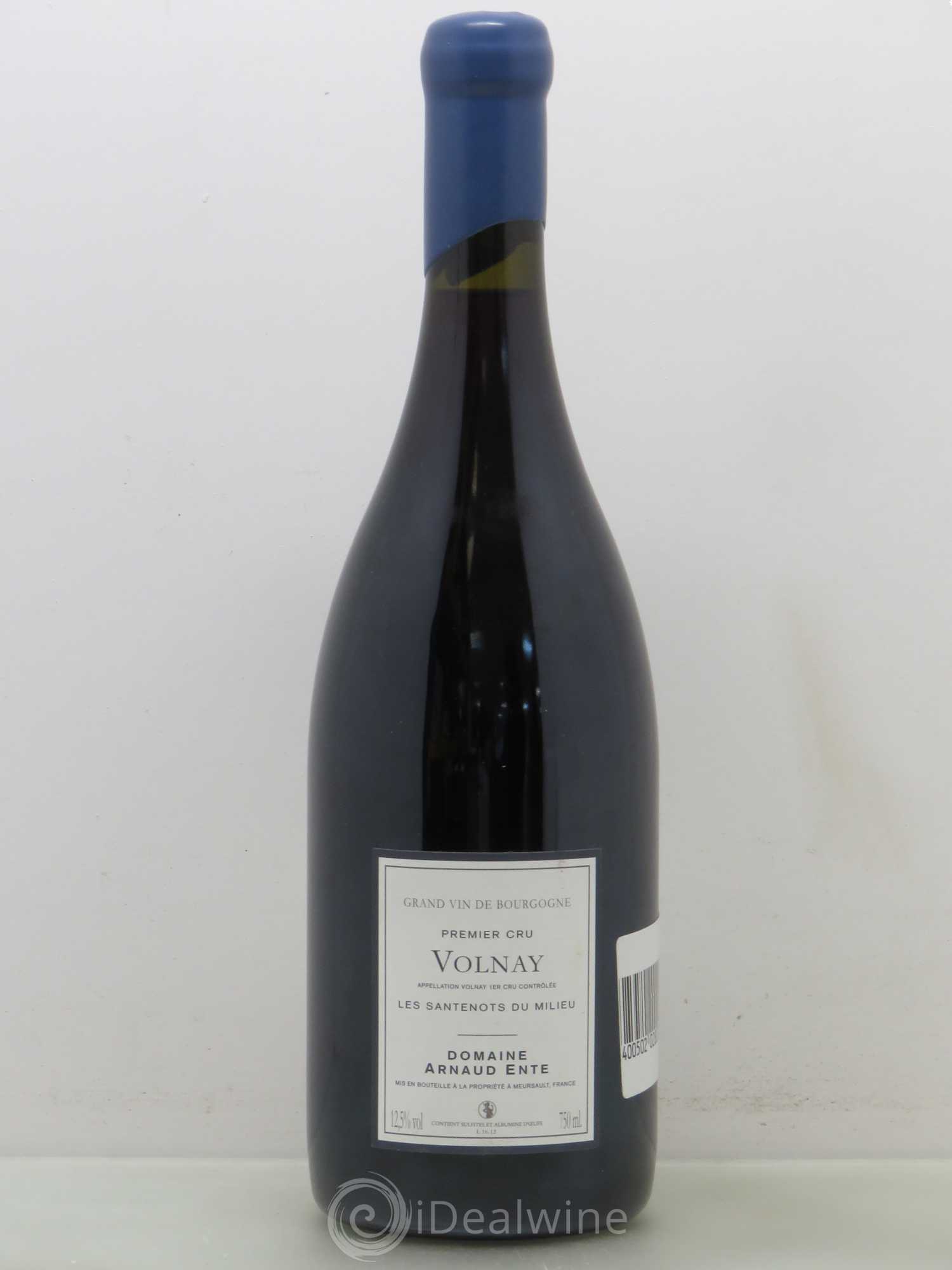 Volnay 1er Cru Santenots Du Milieu - Arnaud Ente 2012 - Posten von 1 Flasche - 1